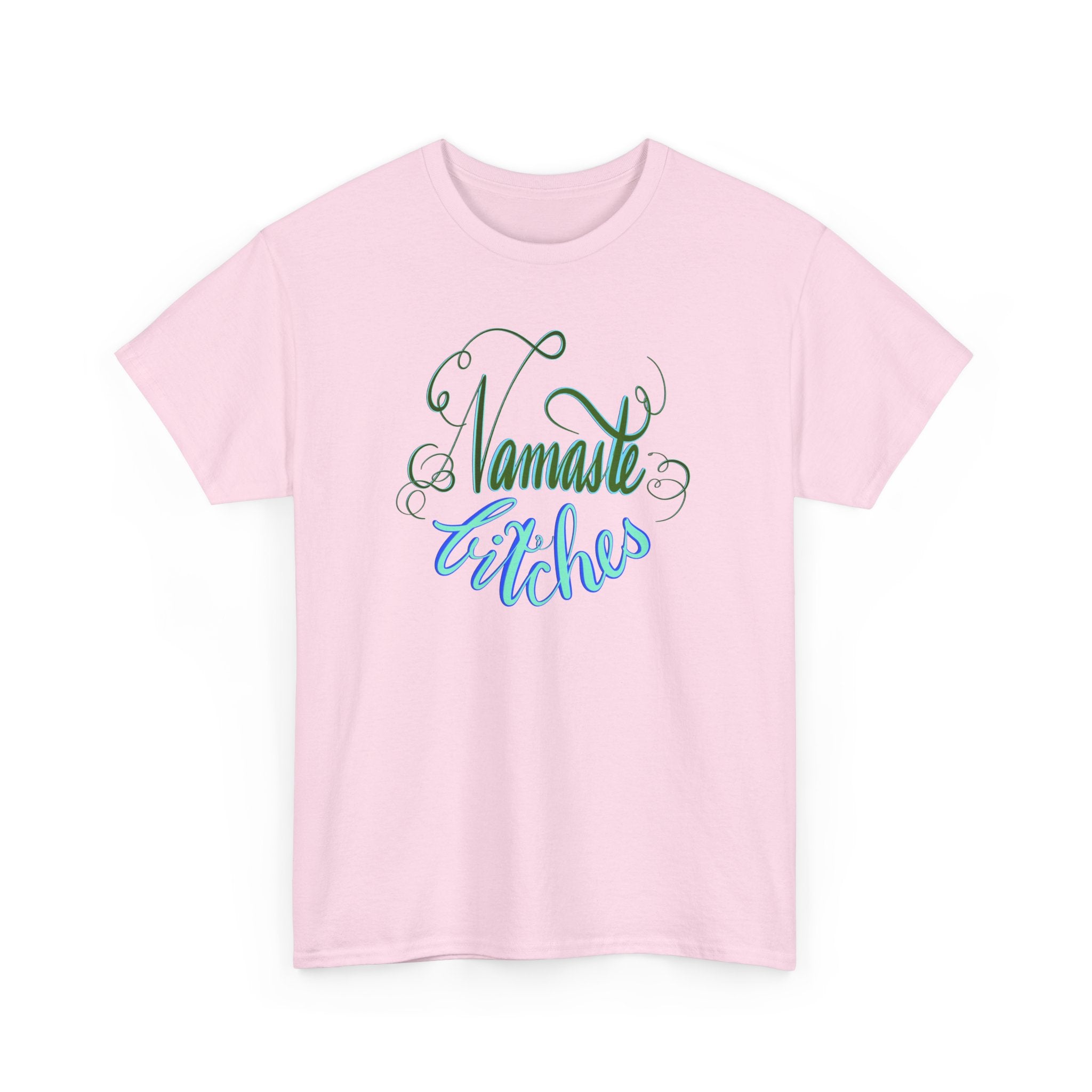 Yoga NAMASTE BITCHES Unisex Heavy Cotton Tee