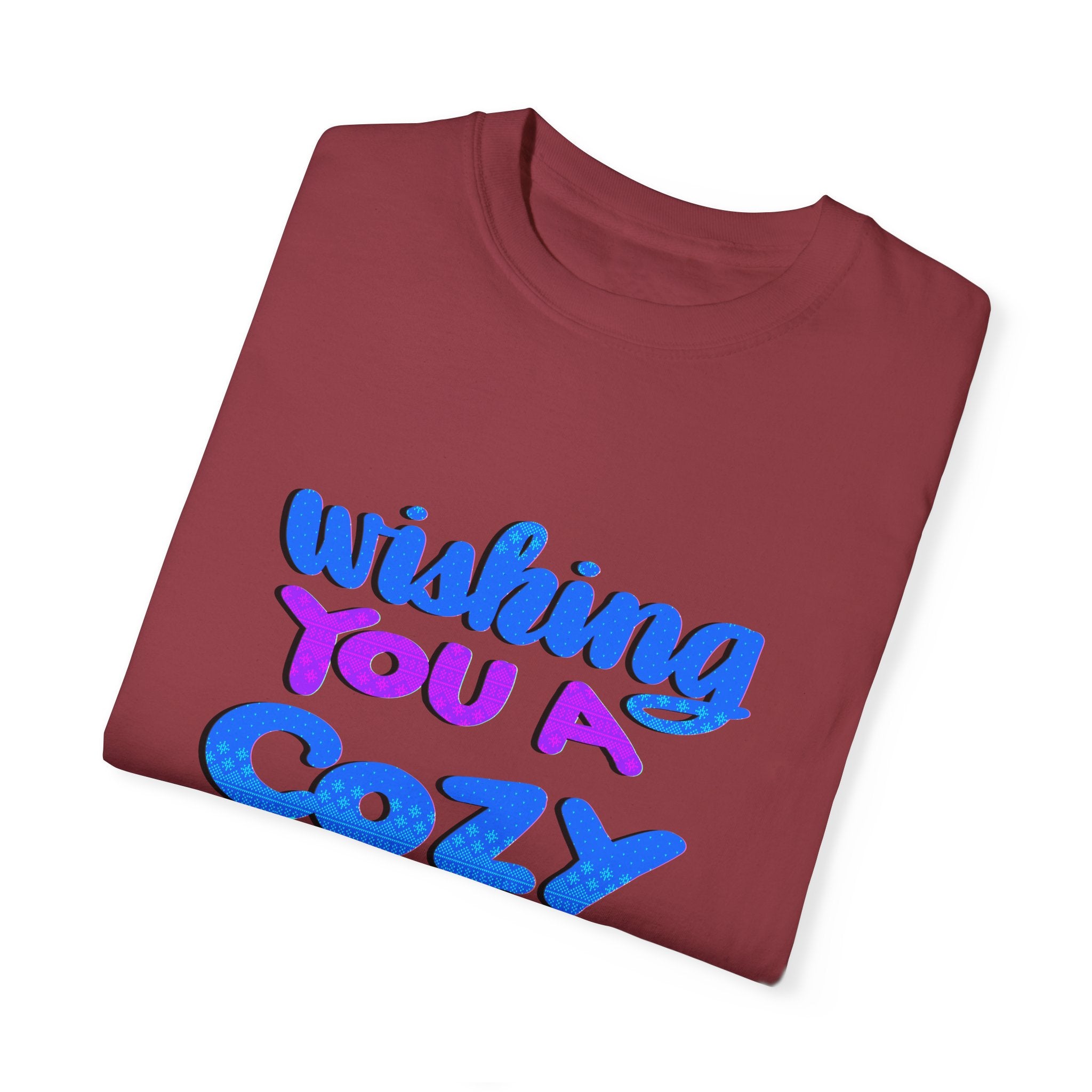 COZY CHRISTMAS Unisex Garment-Dyed T-shirt