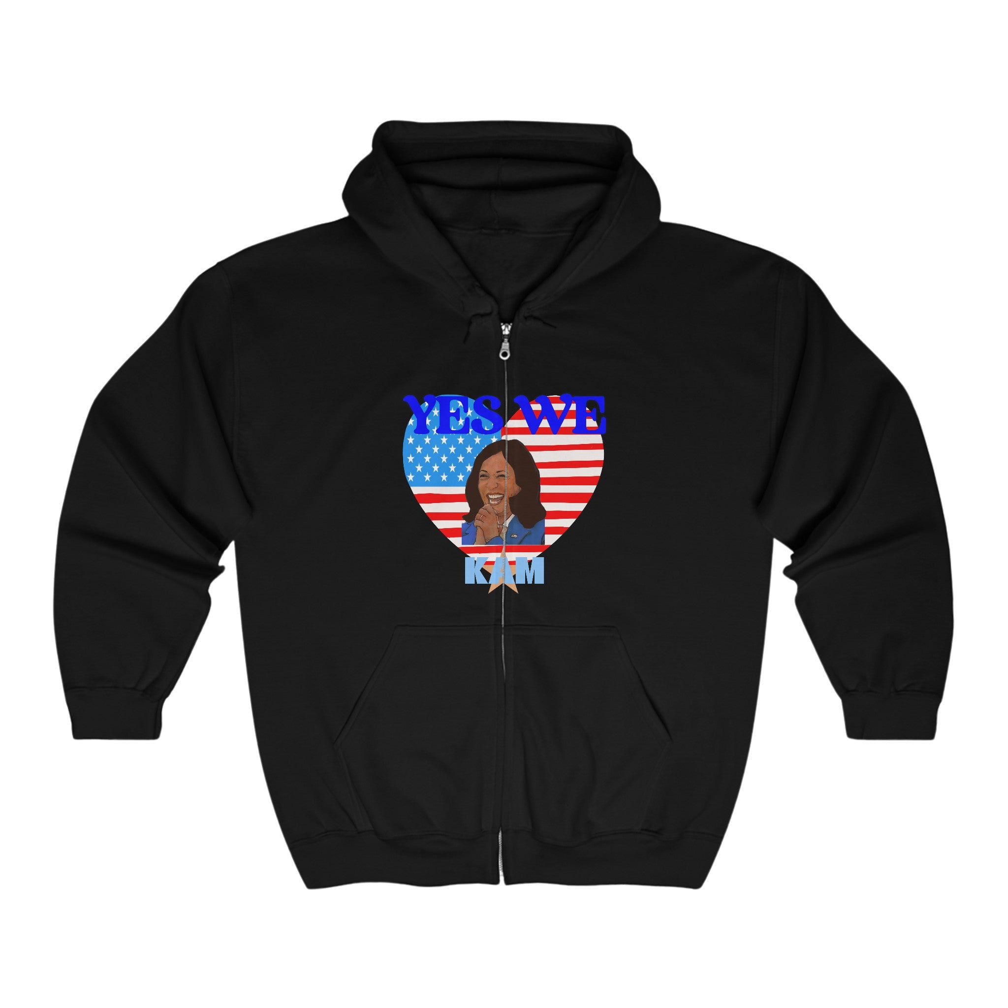 YES WE KAM Full Zip Hooded Sweatshirt