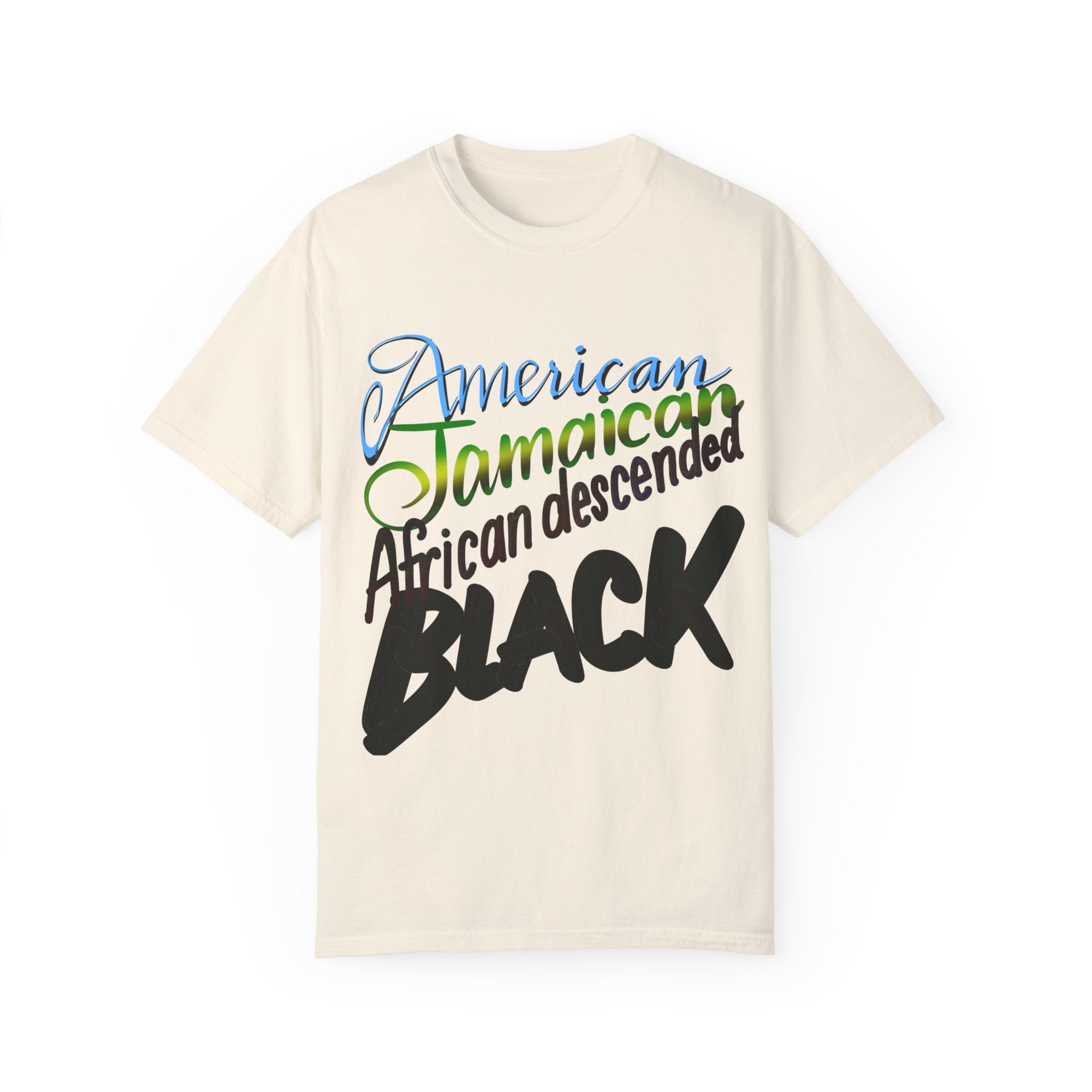 AMERICAN/JAMAICAN etc Unisex Garment-Dyed T-shirt