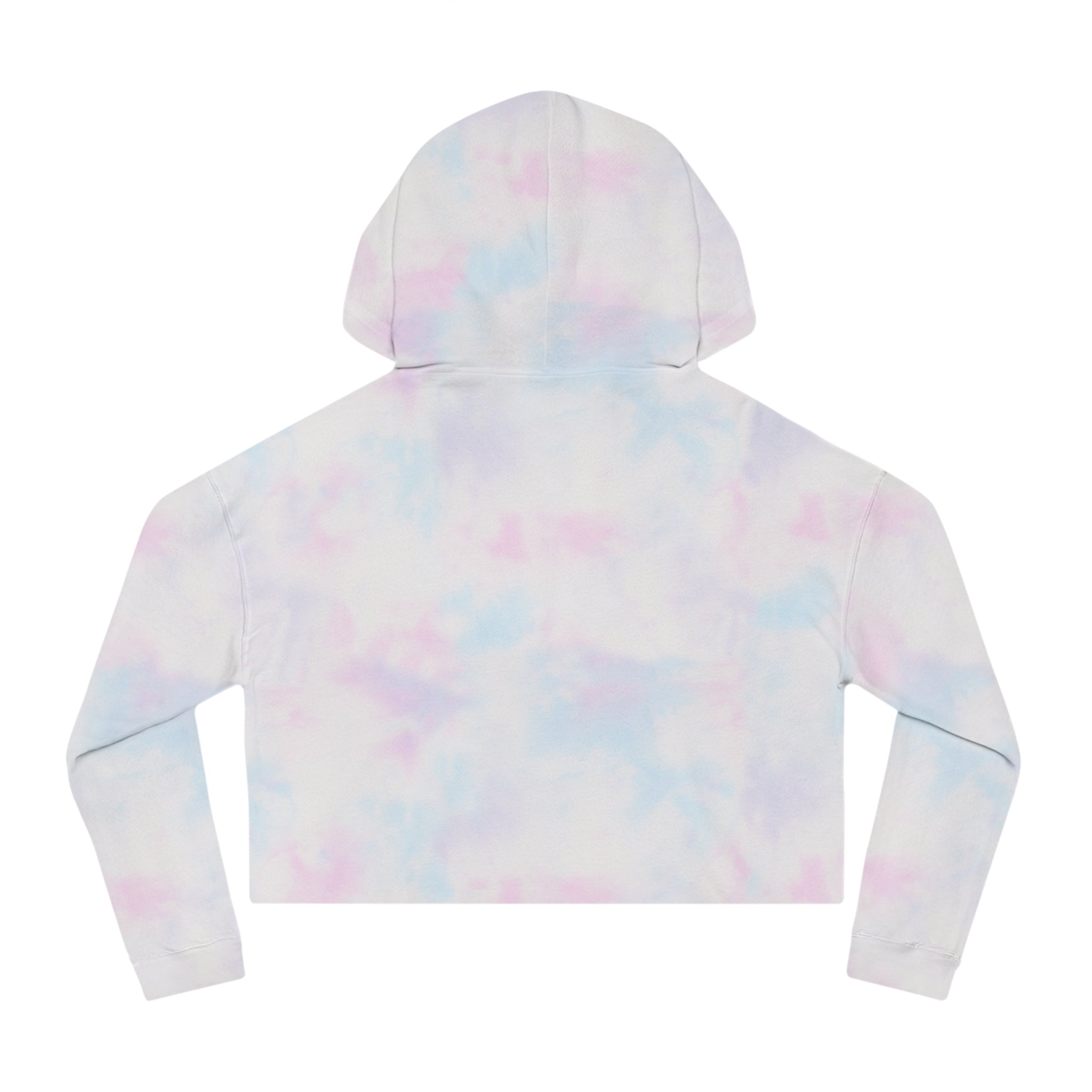 Summer Vibes Cropped Hoodie for Women - Camouflage Design