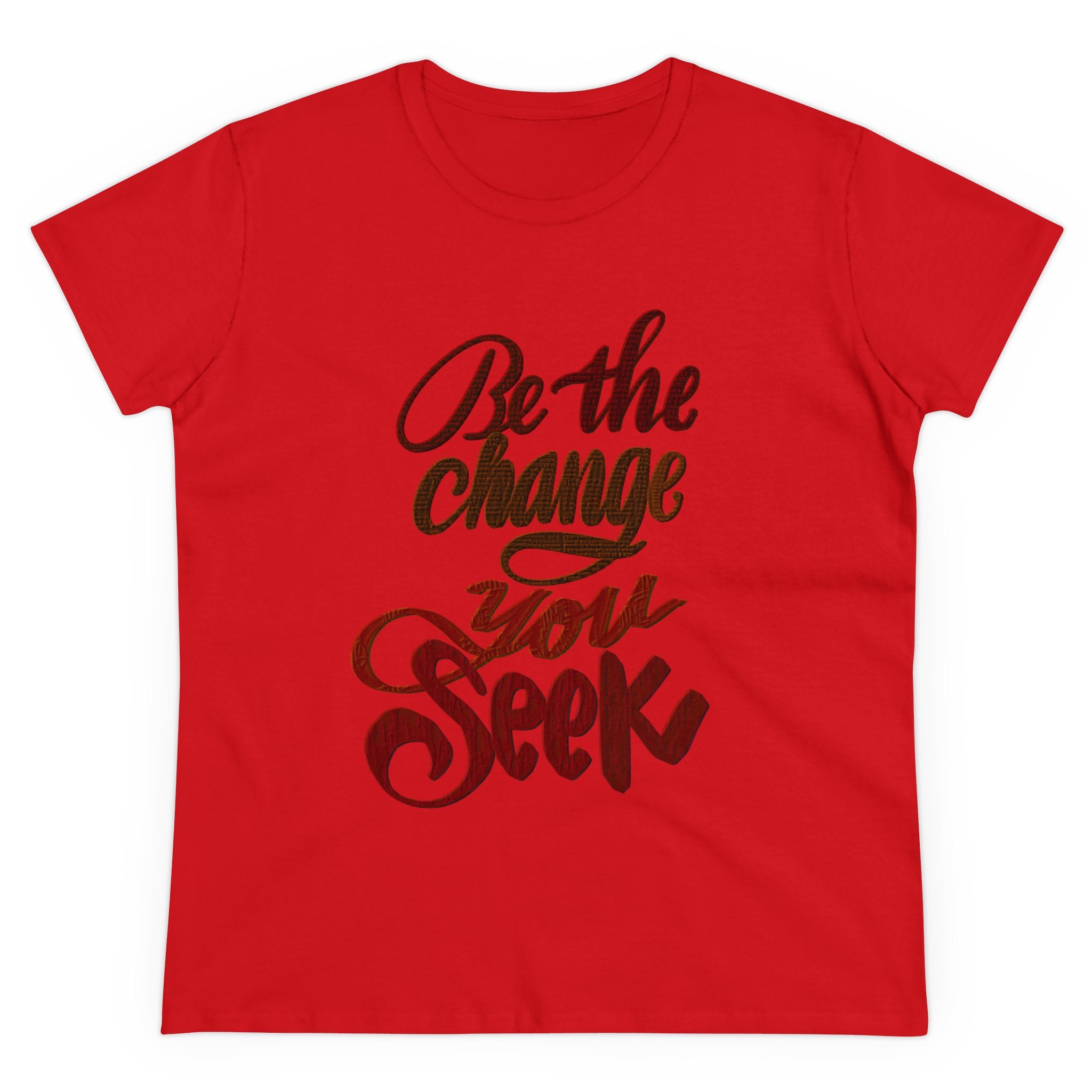 BE THE CHANGE Midweight Cotton Tee