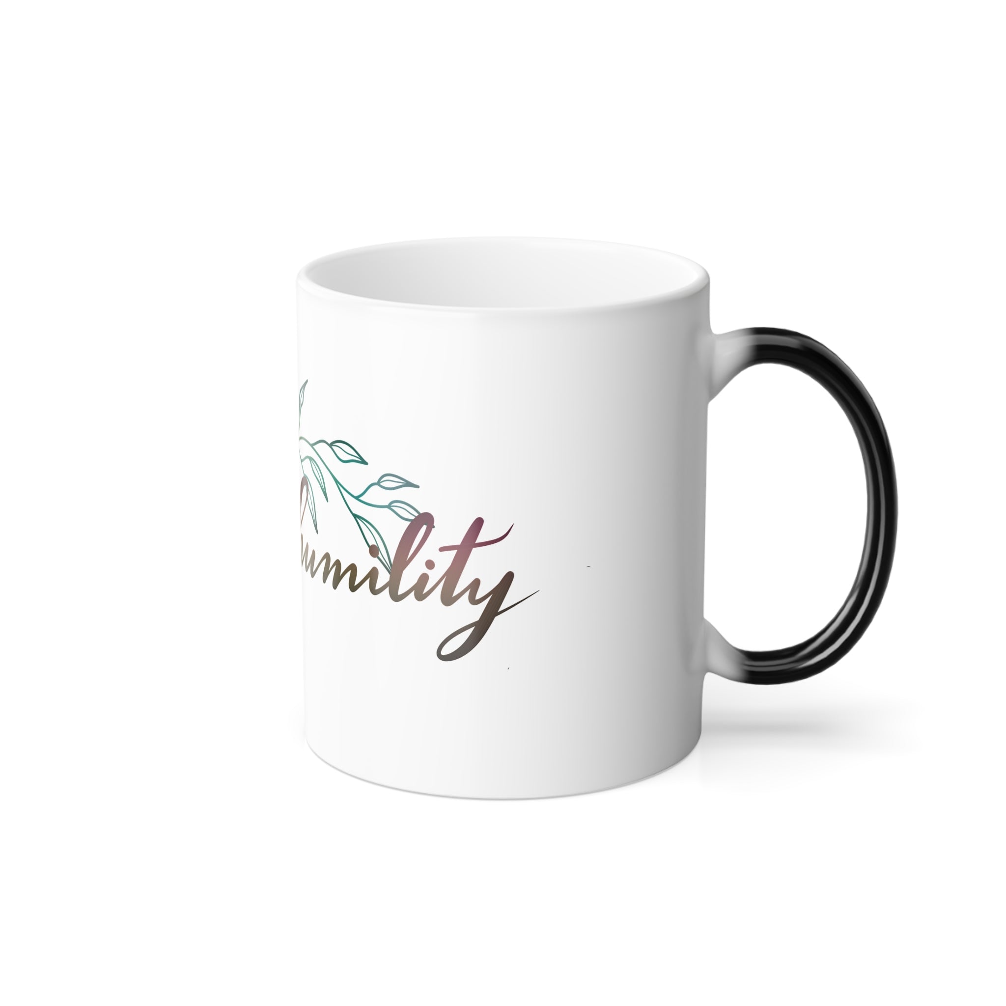 YOGA IS HUMILITY COLOR MORPHING Mug, 11oz