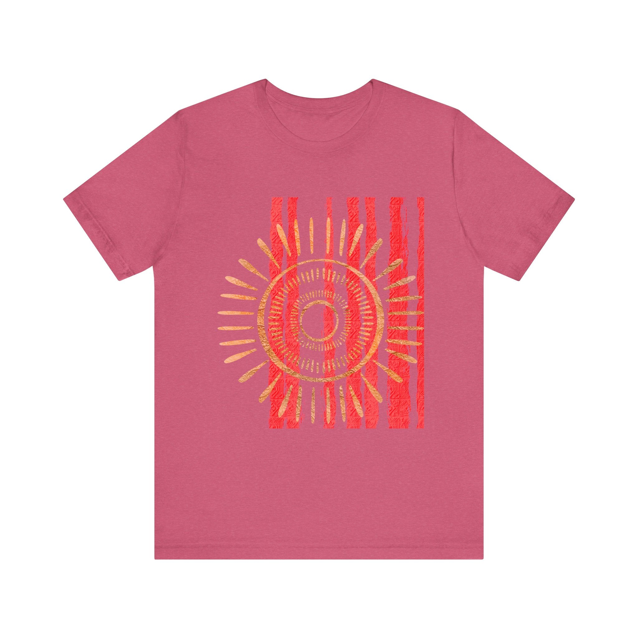 Sunrise Vibes Unisex Jersey Short Sleeve Tee - Bright Summer Graphic Design