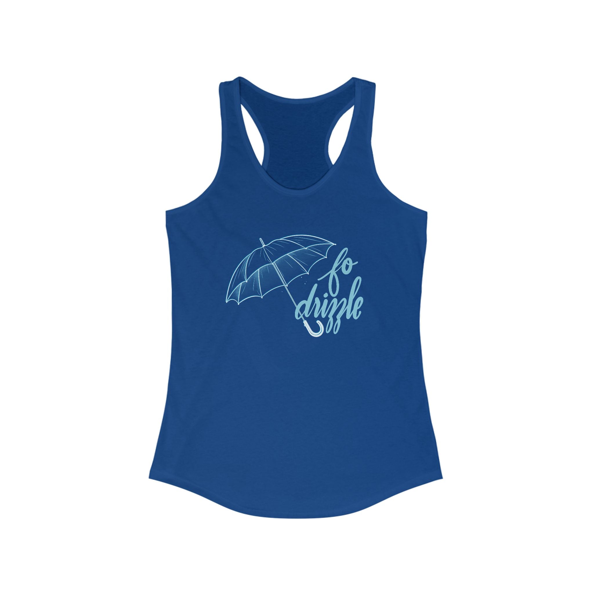 Fo Drizzle Women's Racerback Tank - Stylish Summer Outfit