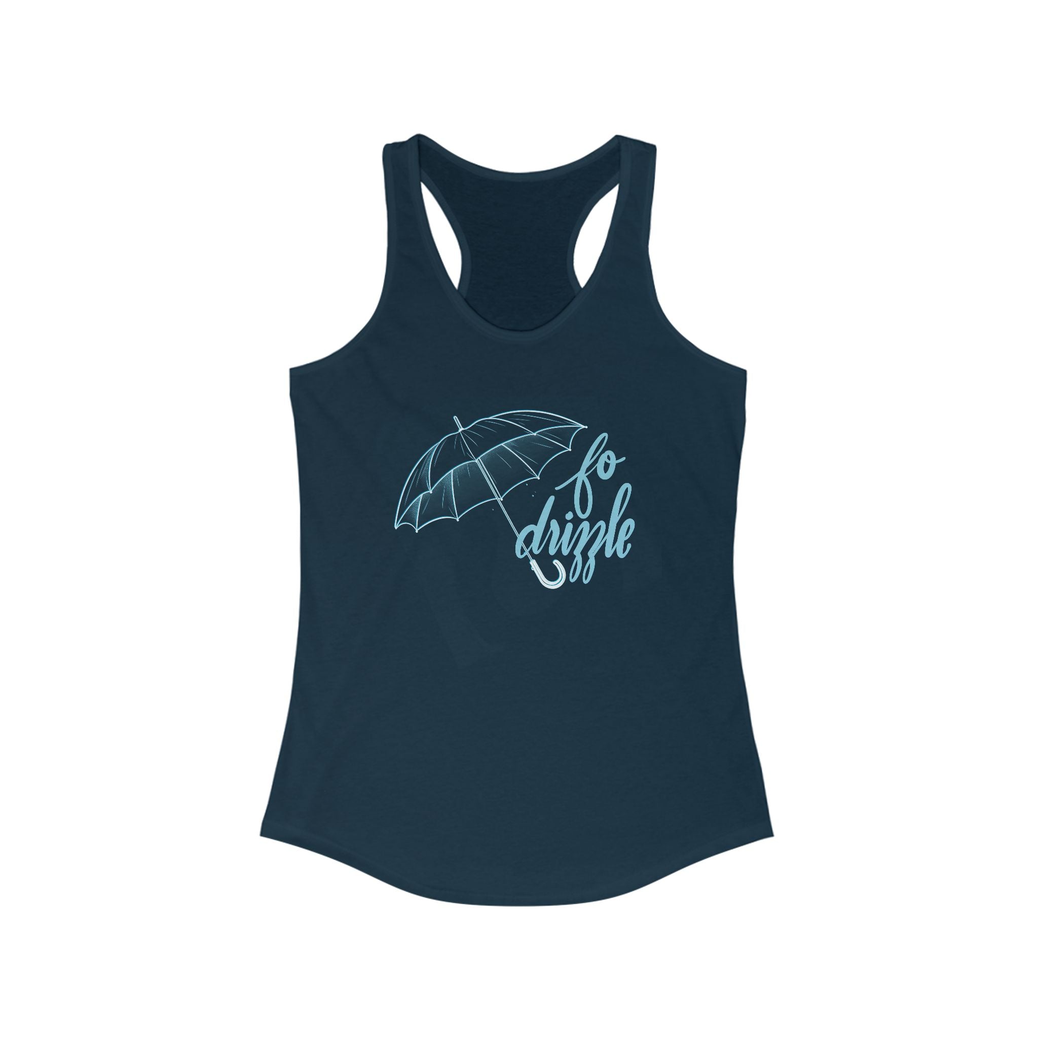 Fo Drizzle Women's Racerback Tank - Stylish Summer Outfit