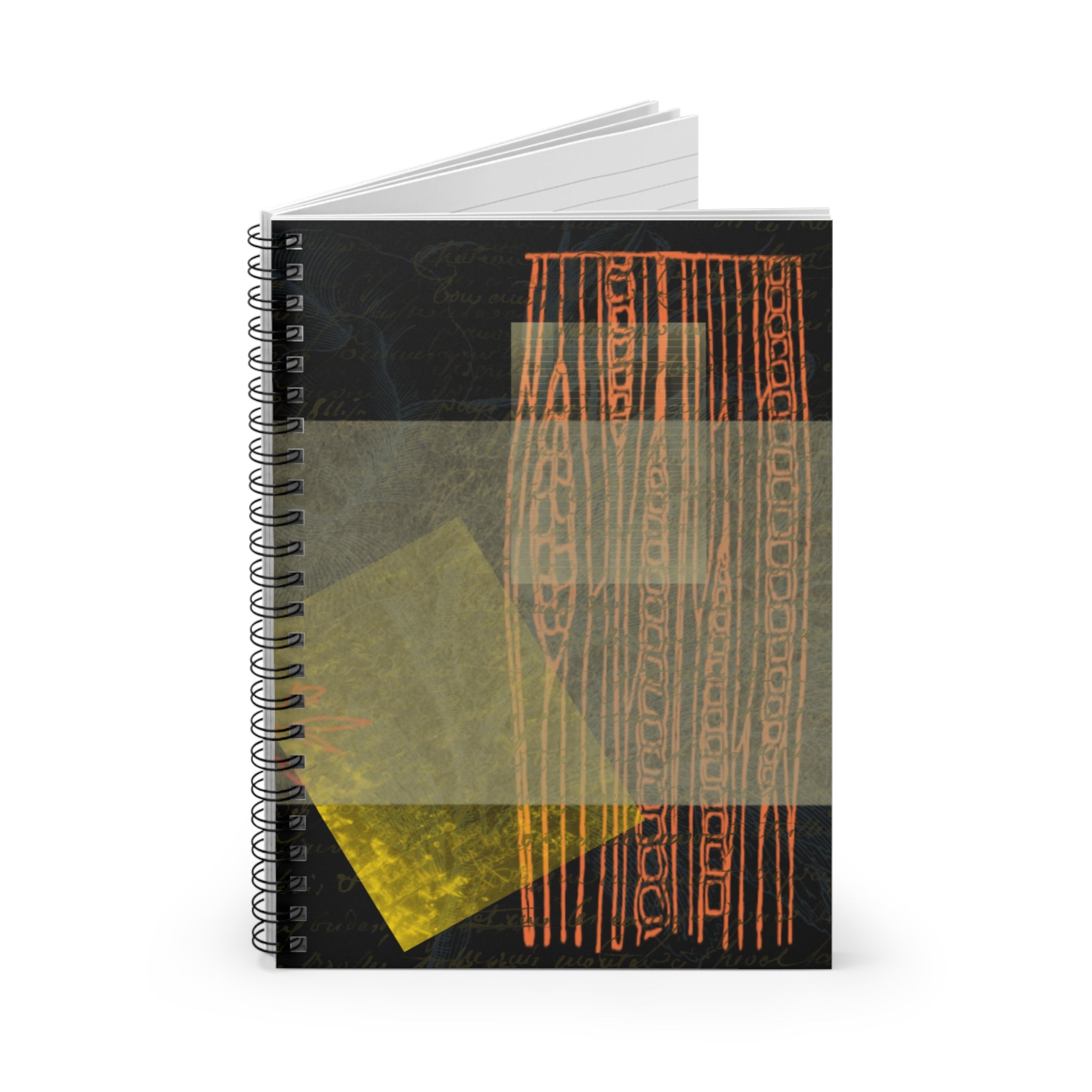 ANCIENT PATTERNS Spiral Notebook - Ruled Line