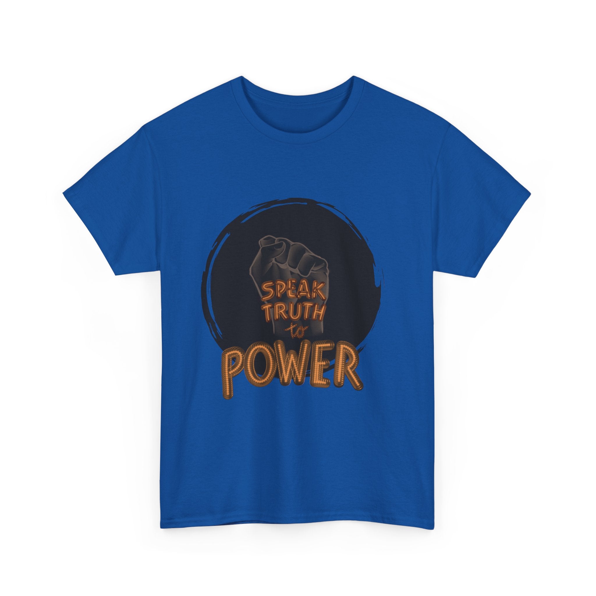 SPEAK TRUTH TO POWER Unisex Heavy Cotton Tee