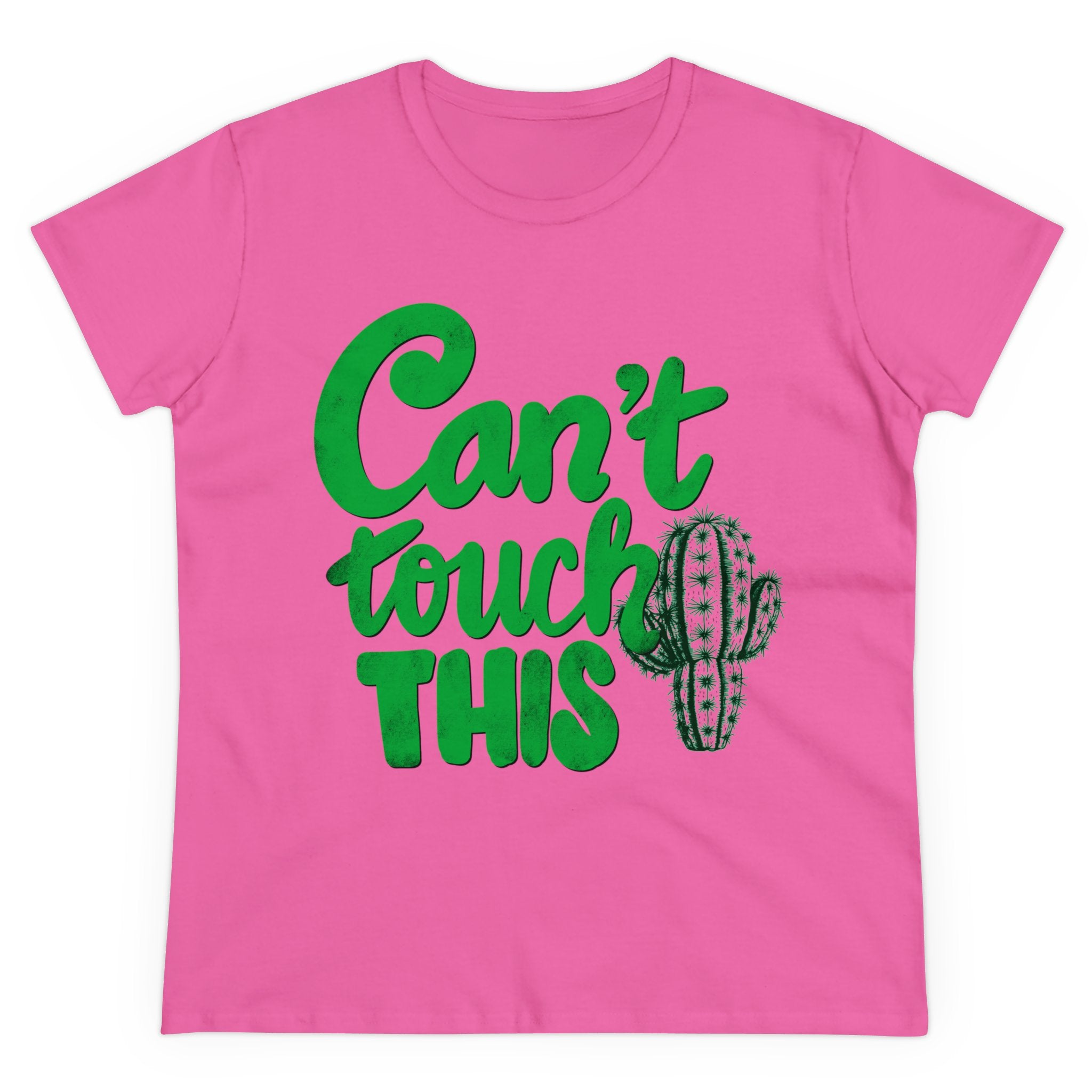 CAN’T TOUCH THIS PUNNY Women's Midweight Cotton Tee