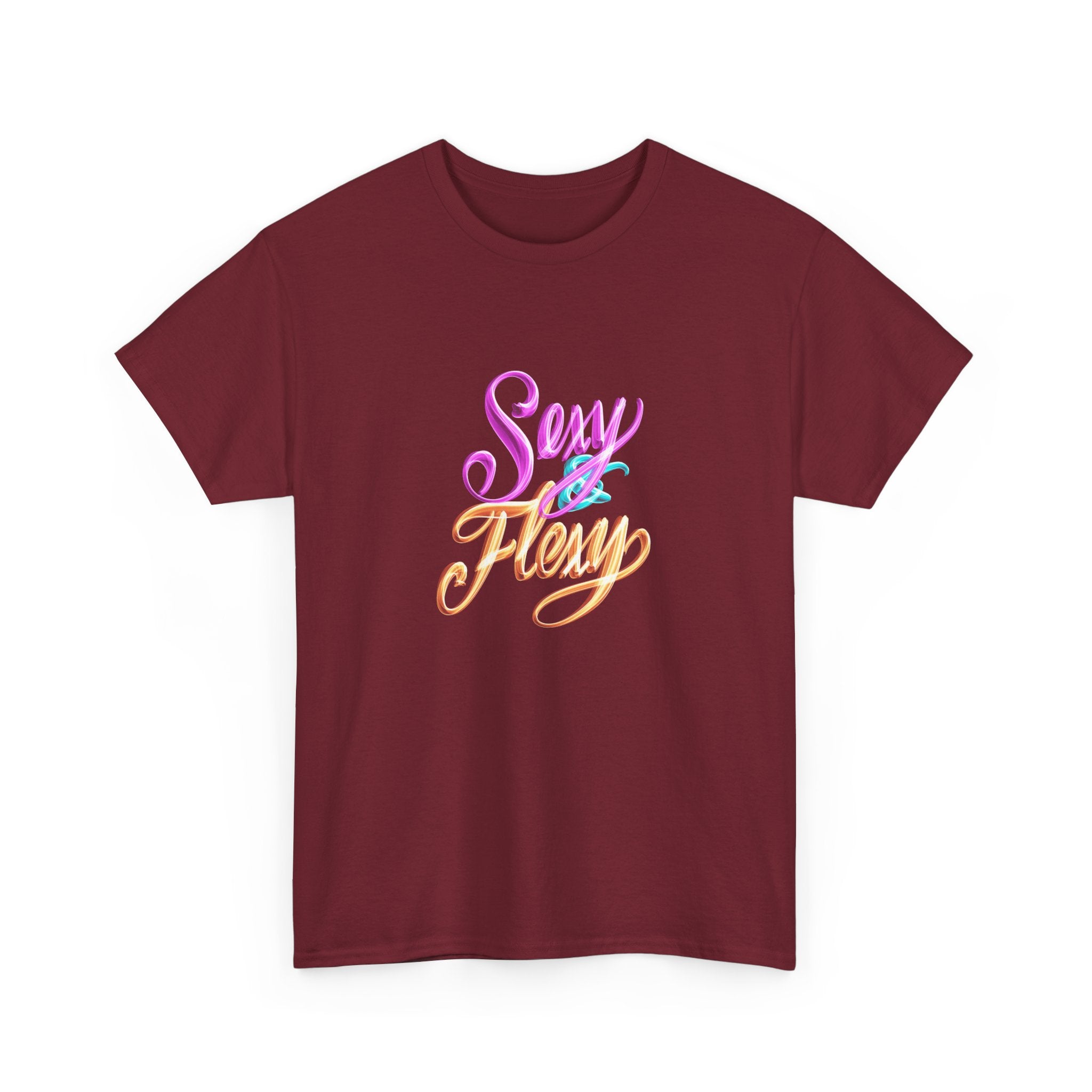 SEXY AND FLEXY Unisex Heavy Cotton Tee