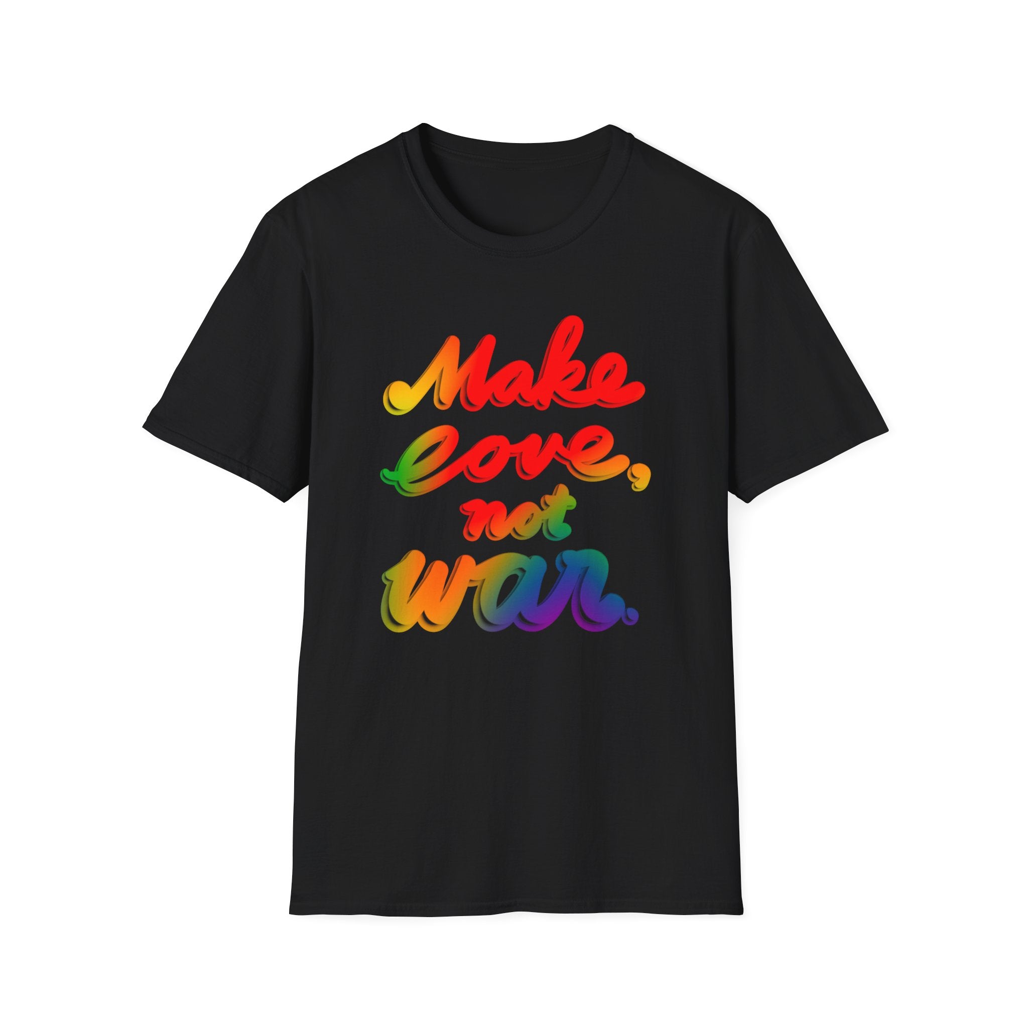 MAKE LOVE NOT WAR Unisex Softstyle T-Shirt