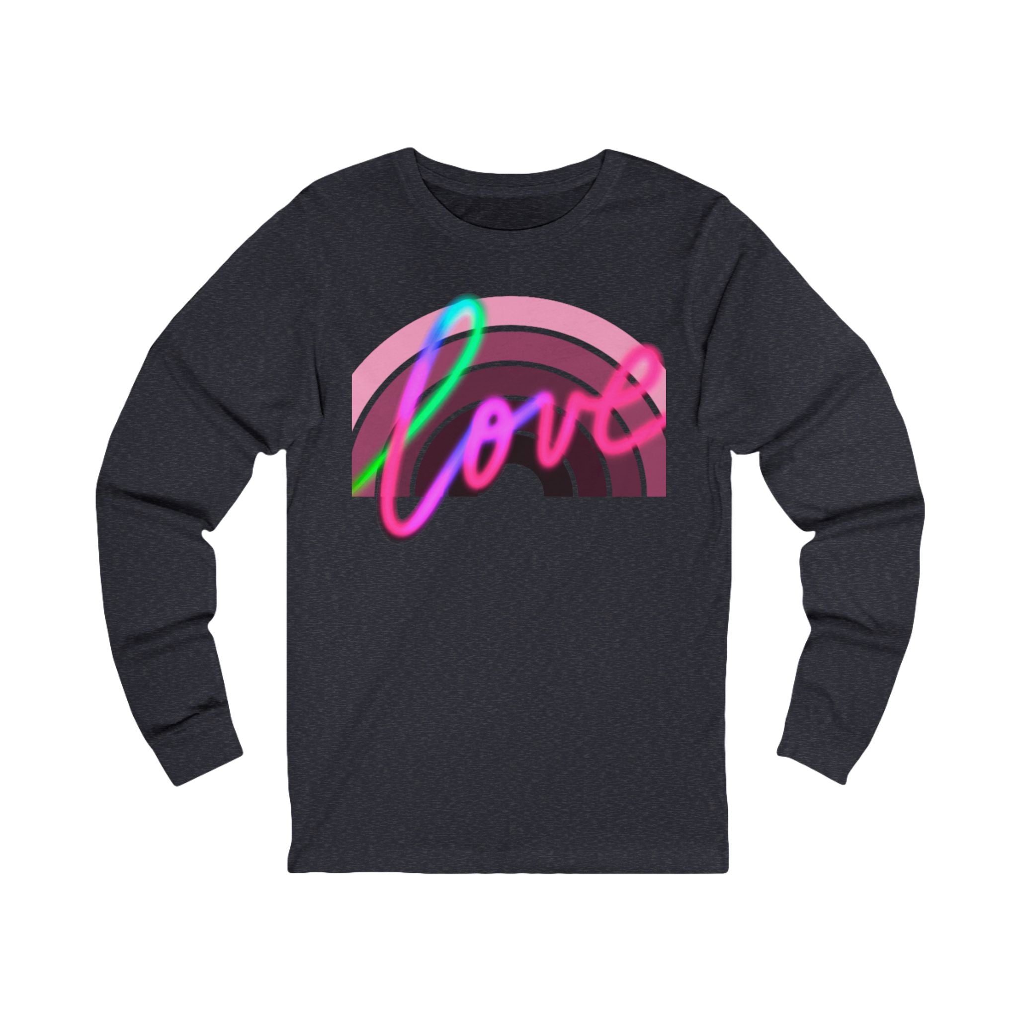 LOVE (FRONT AND BACK) Long Sleeve Tee