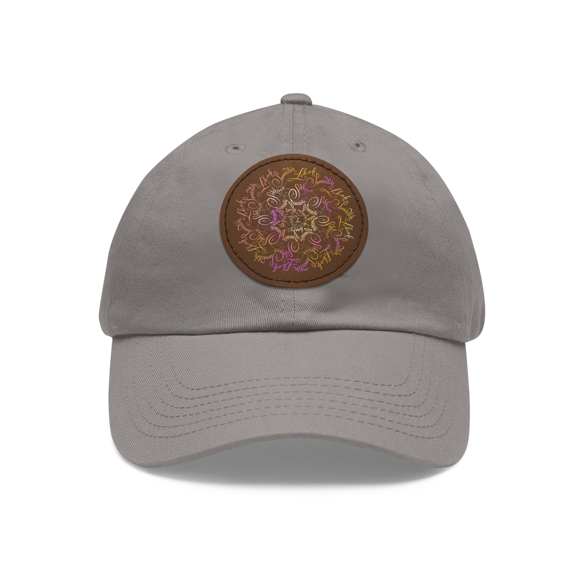 Yoga Mandala Calligraphy Cap