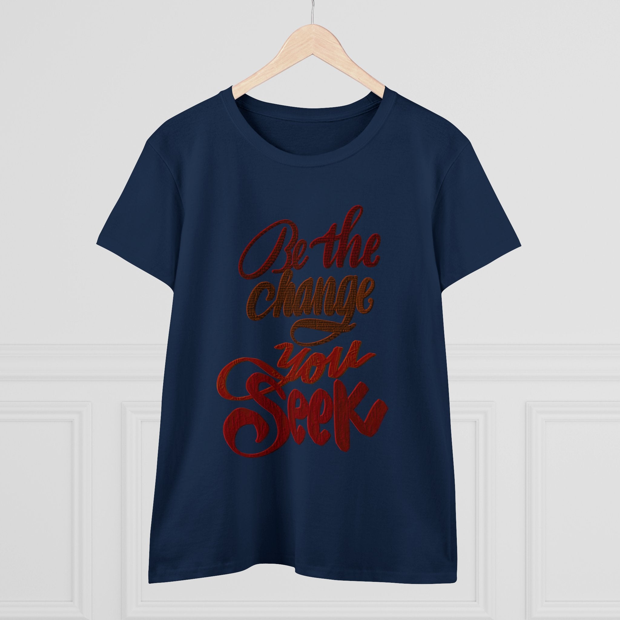 BE THE CHANGE Midweight Cotton Tee