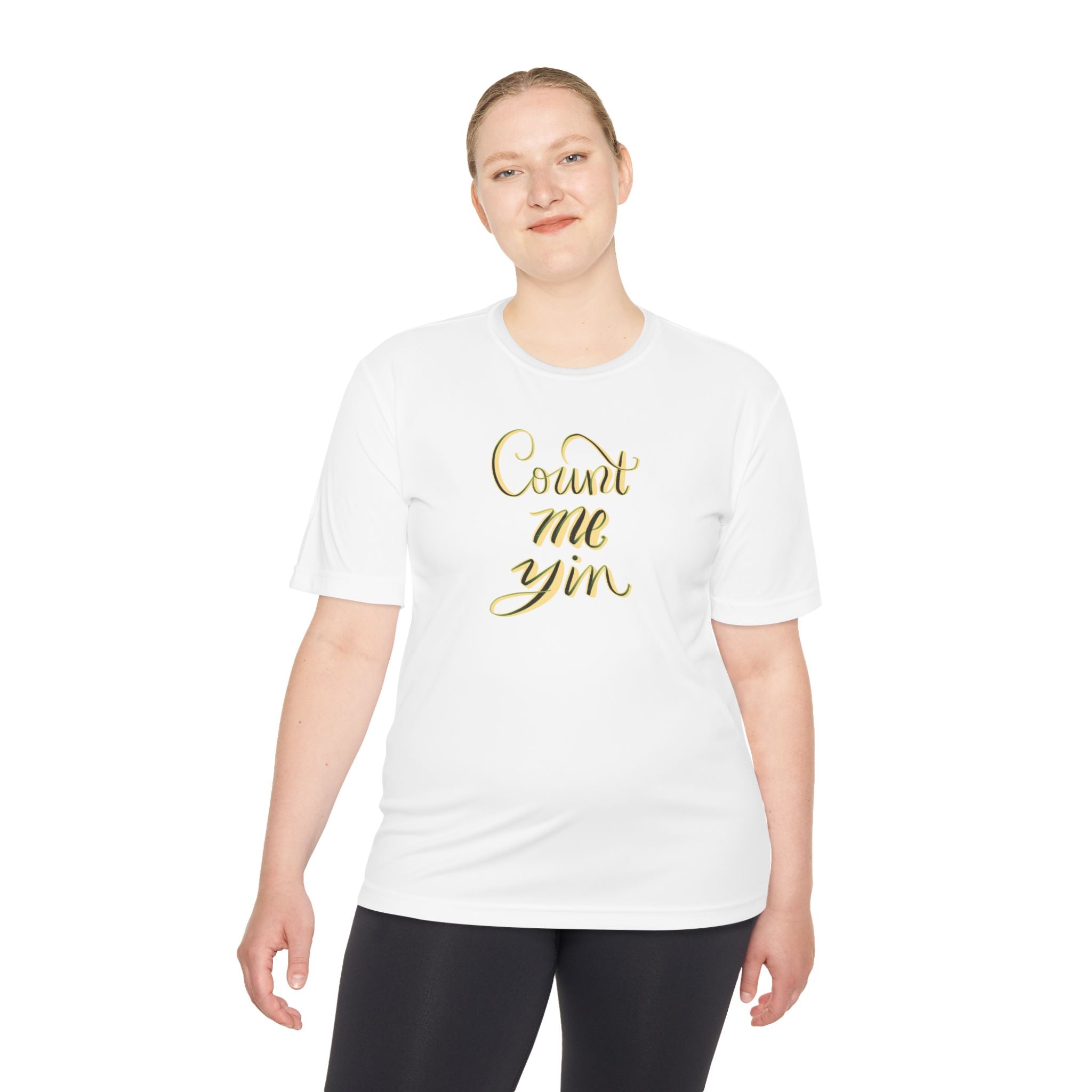 COUNT ME YIN Unisex Moisture Wicking Tee