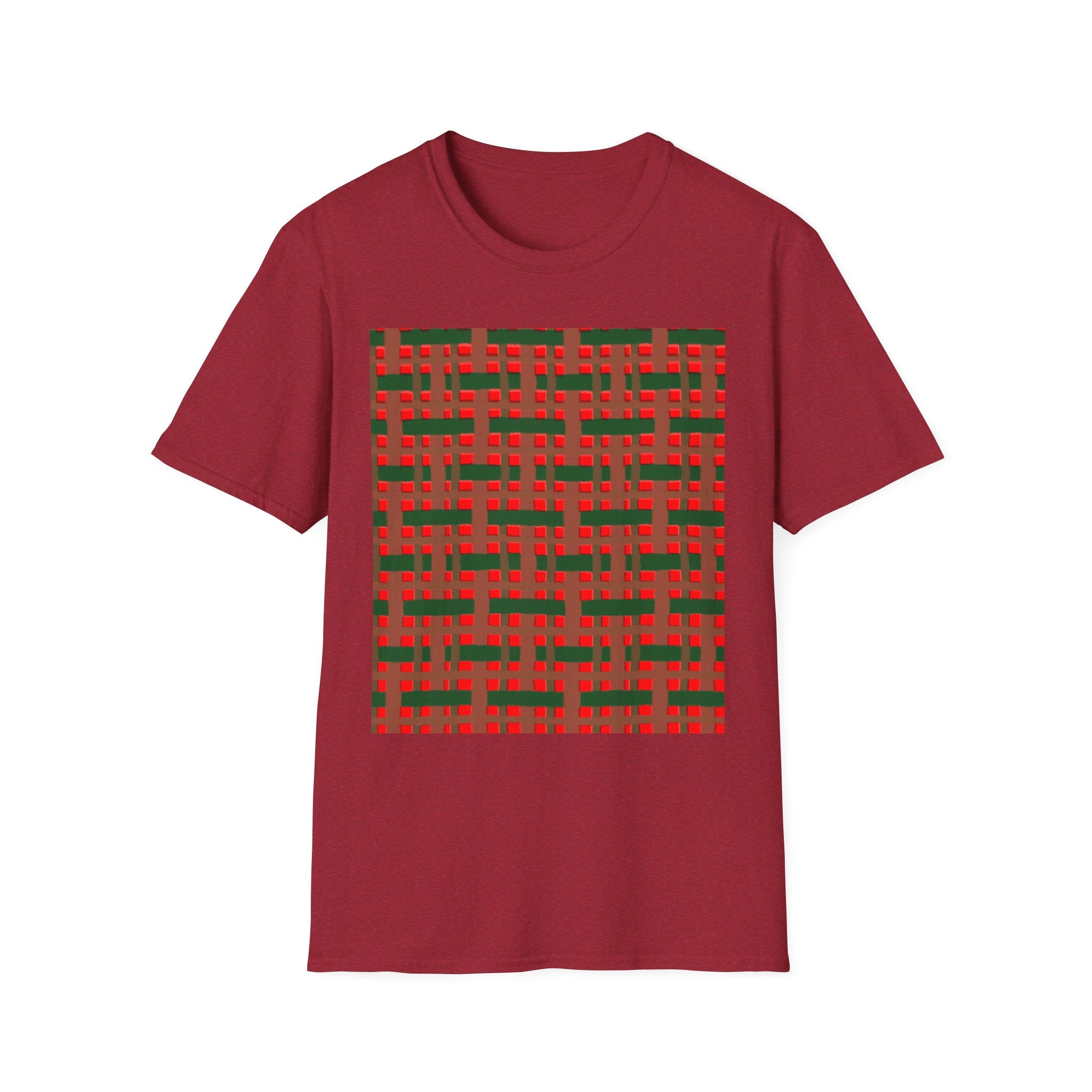 FESTIVE SQUARES TEE