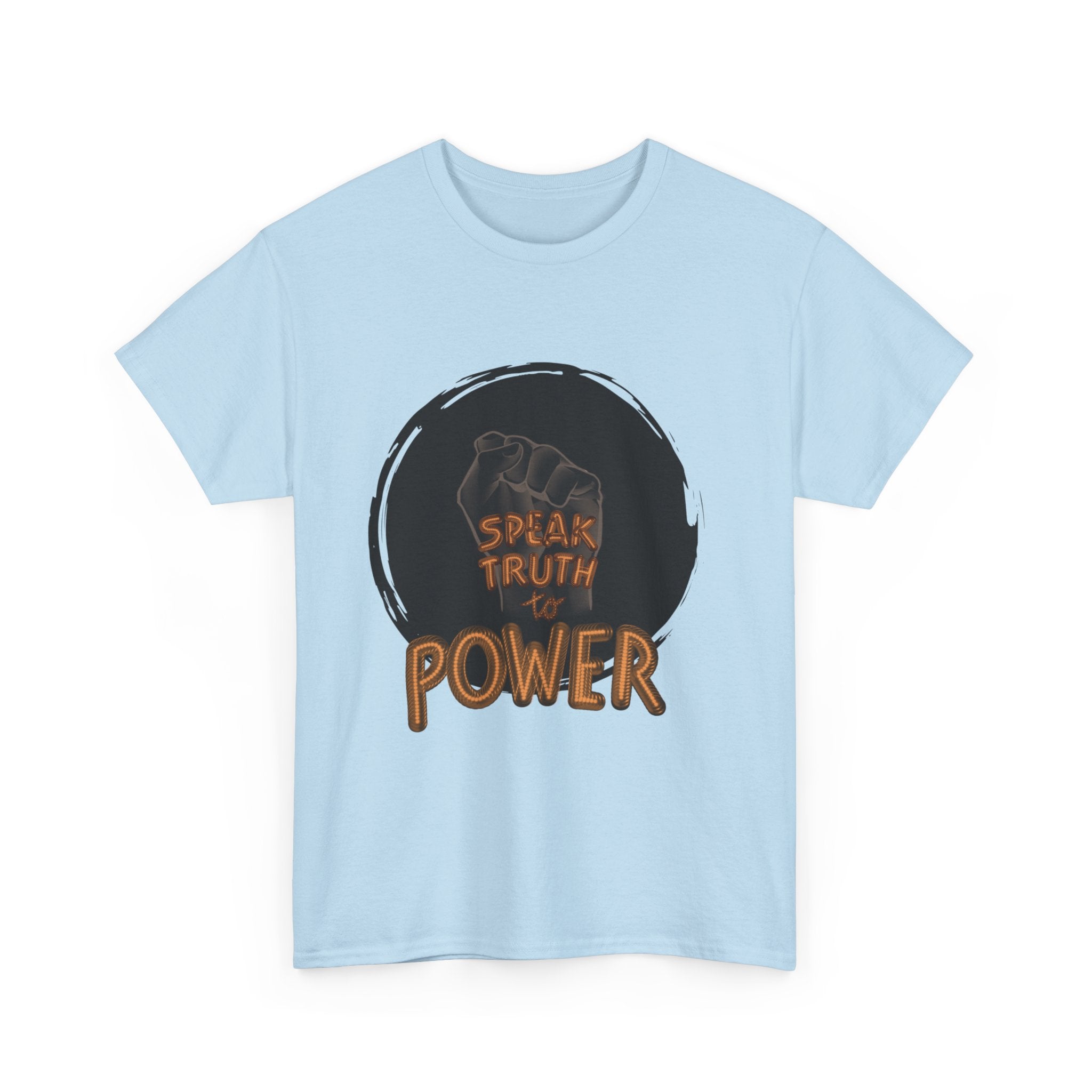 SPEAK TRUTH TO POWER Unisex Heavy Cotton Tee