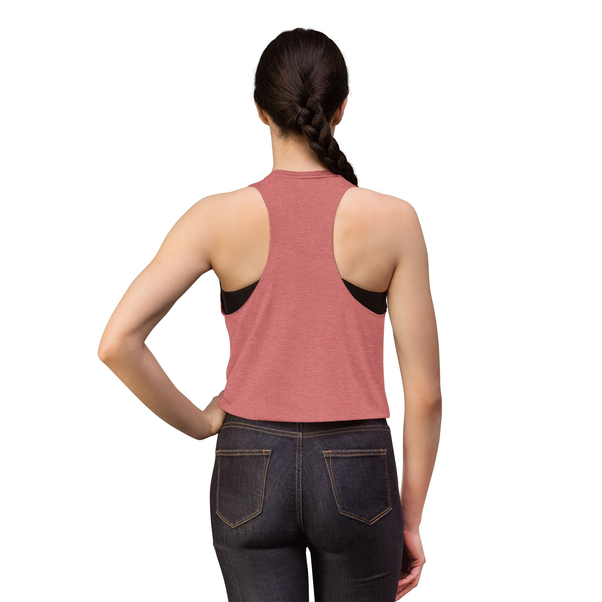 Crop Top — "The Moment Is All That Truly Exists" Inspirational Tank