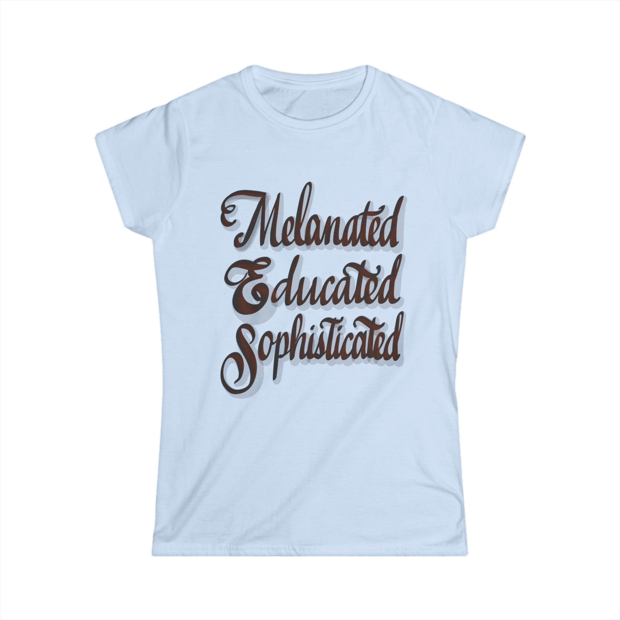 MELANATED Women's Softstyle Tee