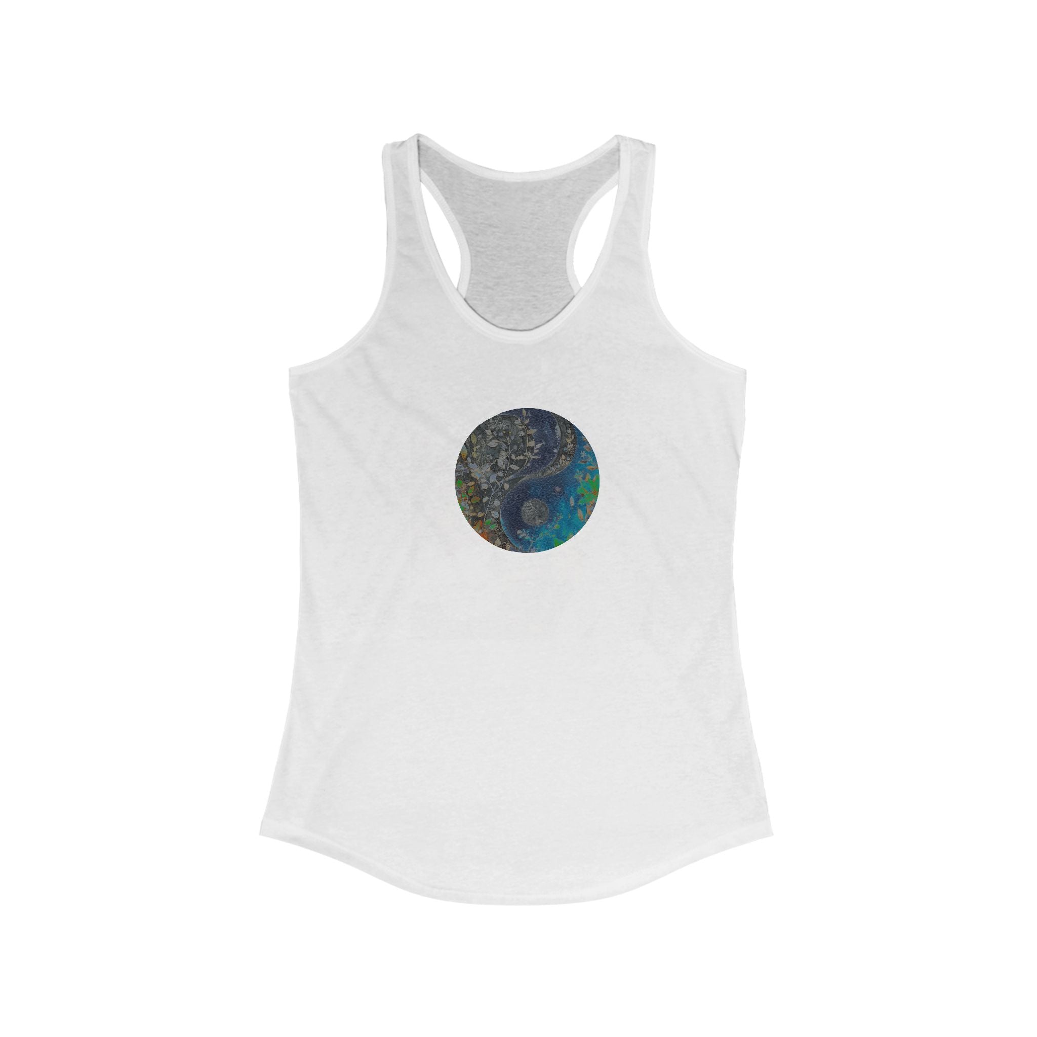 RelaxedYin Yang Racerback Tank for Women