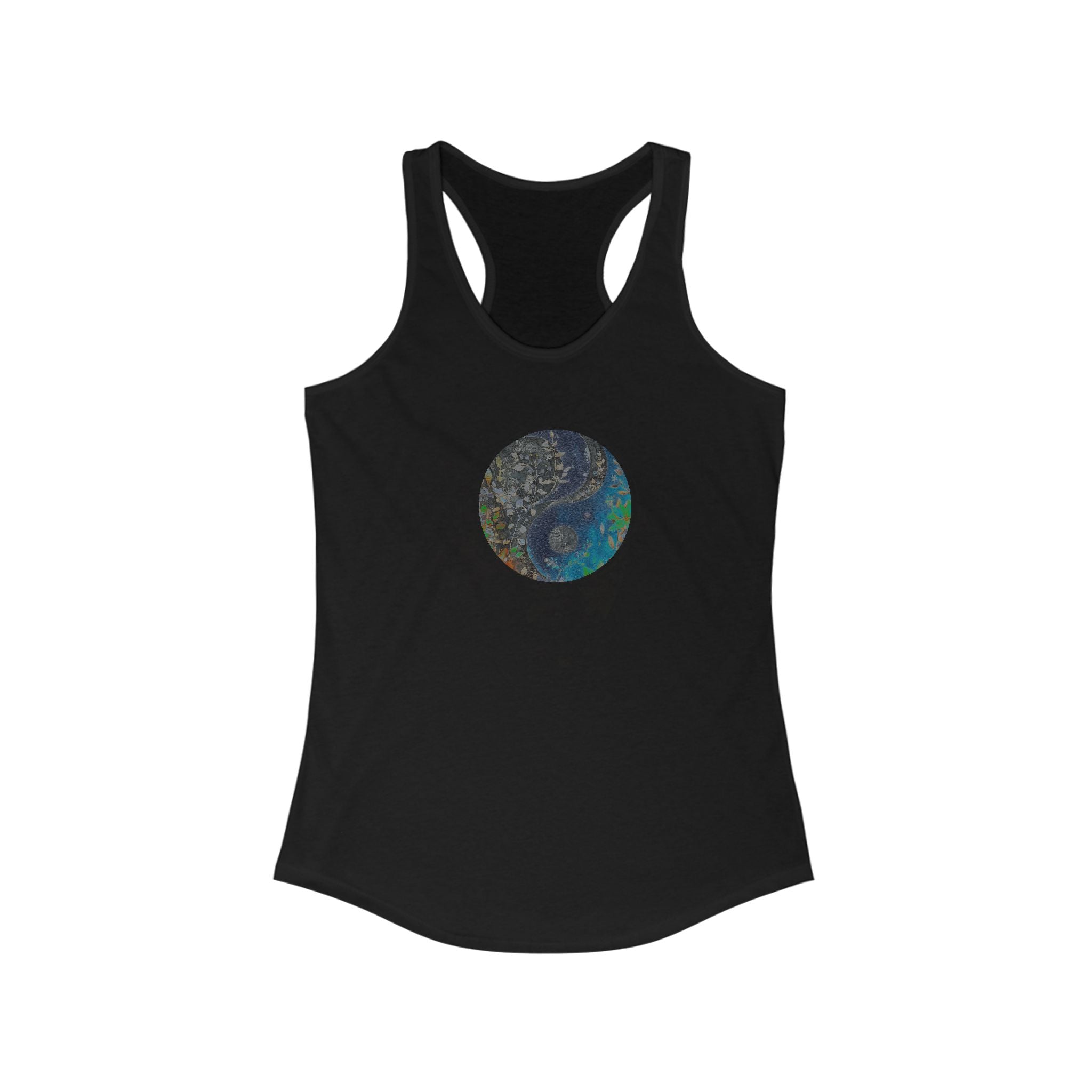 RelaxedYin Yang Racerback Tank for Women