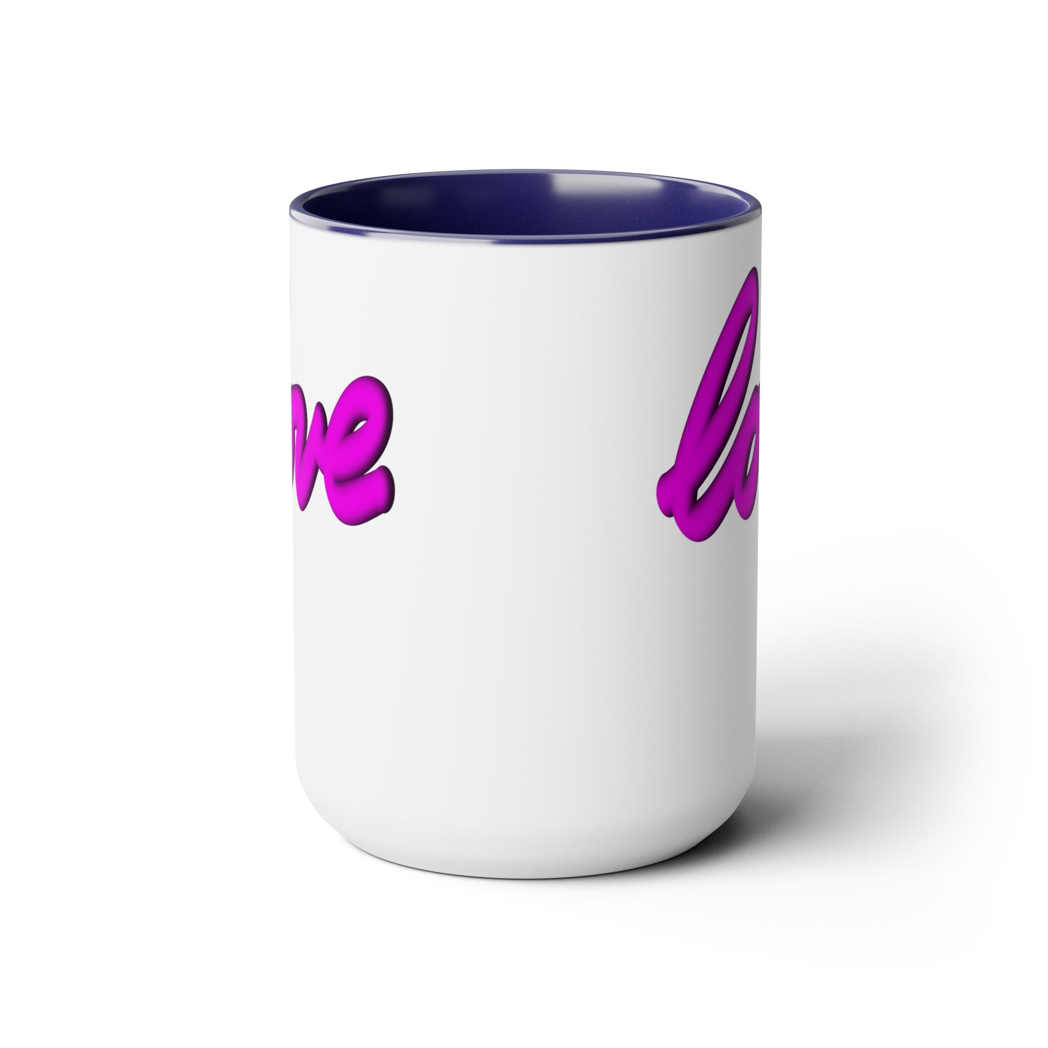 Two-Tone Coffee Mugs, 15oz