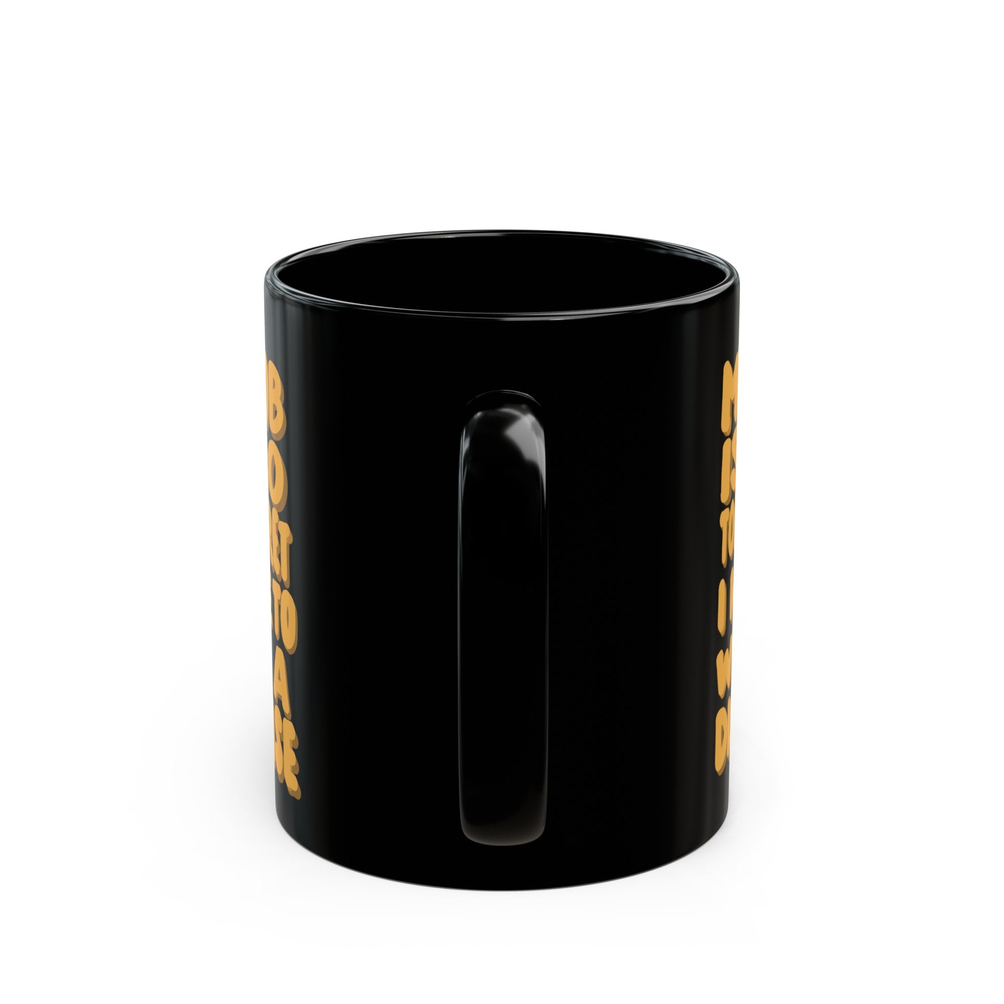 TOP SECRET JOB 3 Black Mug (11oz, 15oz)