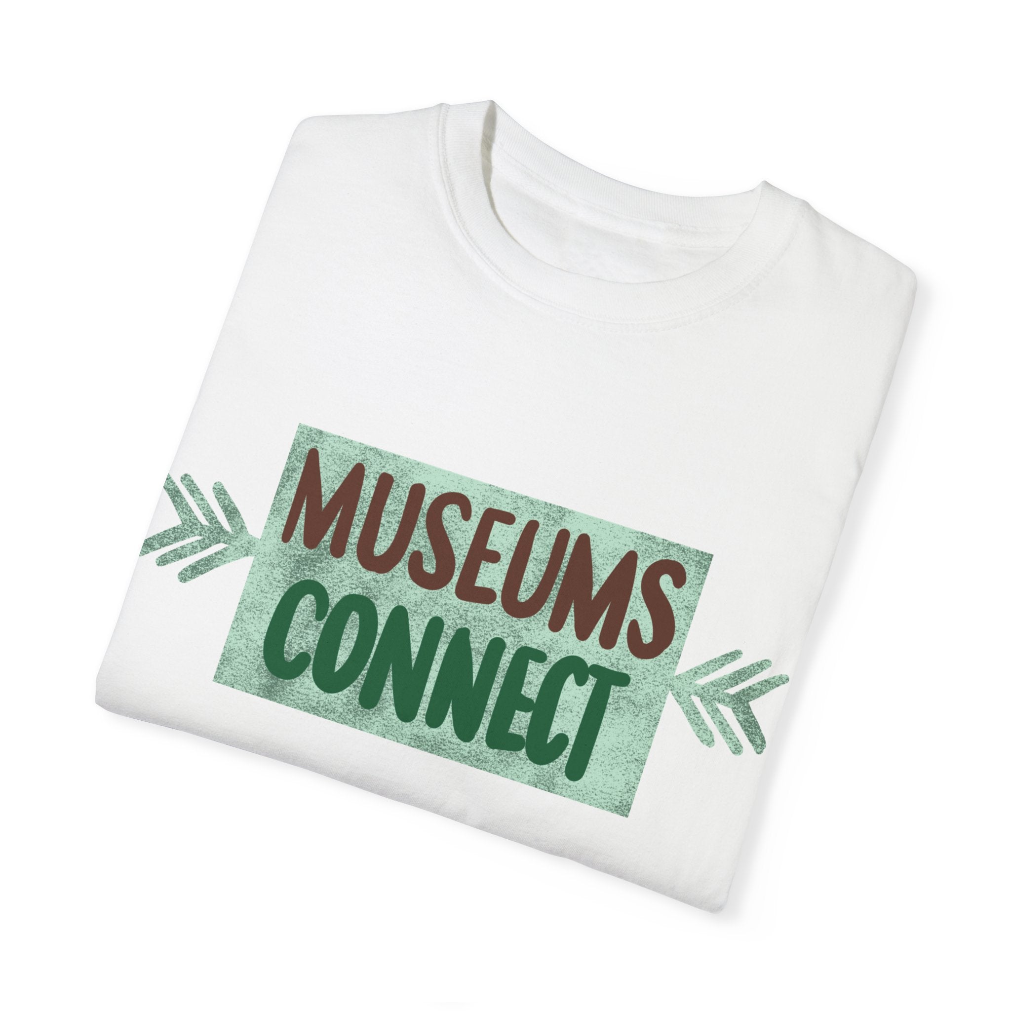 MUSEUMS CONNECT Unisex Garment-Dyed T-shirt