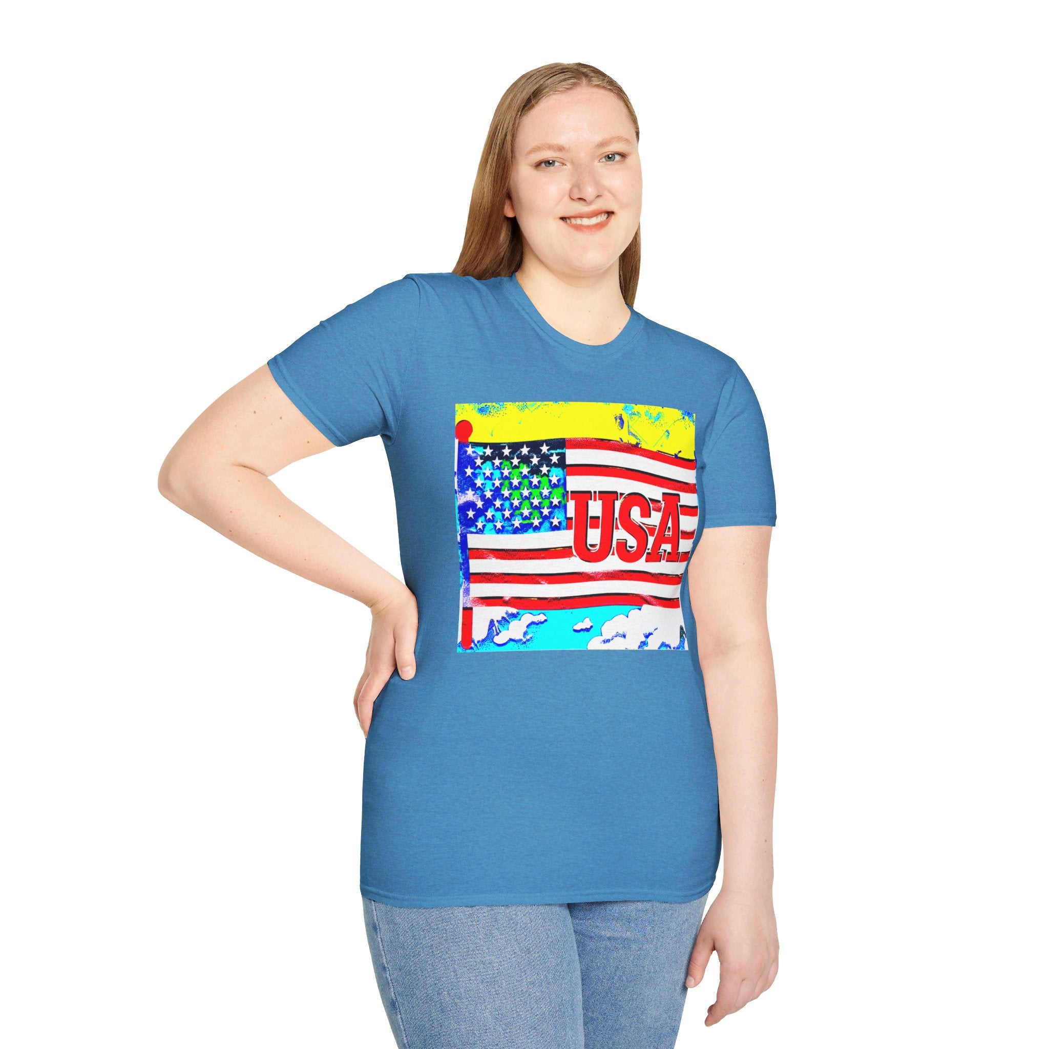 COLORFUL USA Softstyle T-Shirt