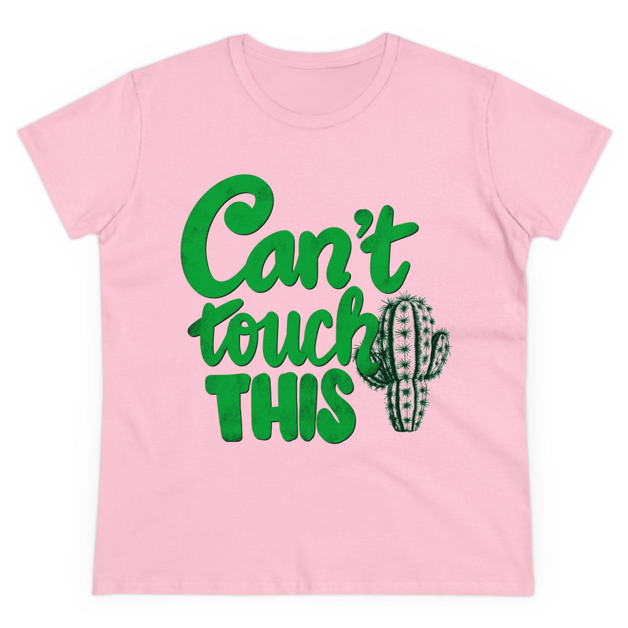 CAN’T TOUCH THIS PUNNY Women's Midweight Cotton Tee