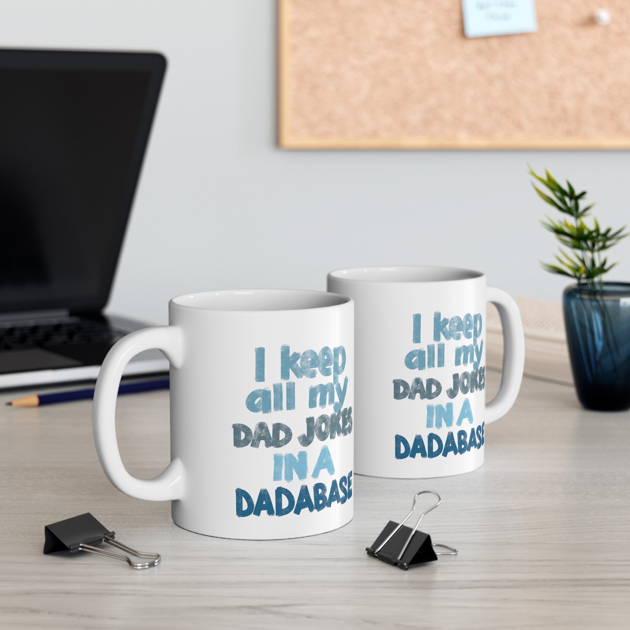 DADABASE Ceramic Mug, (11oz, 15oz)