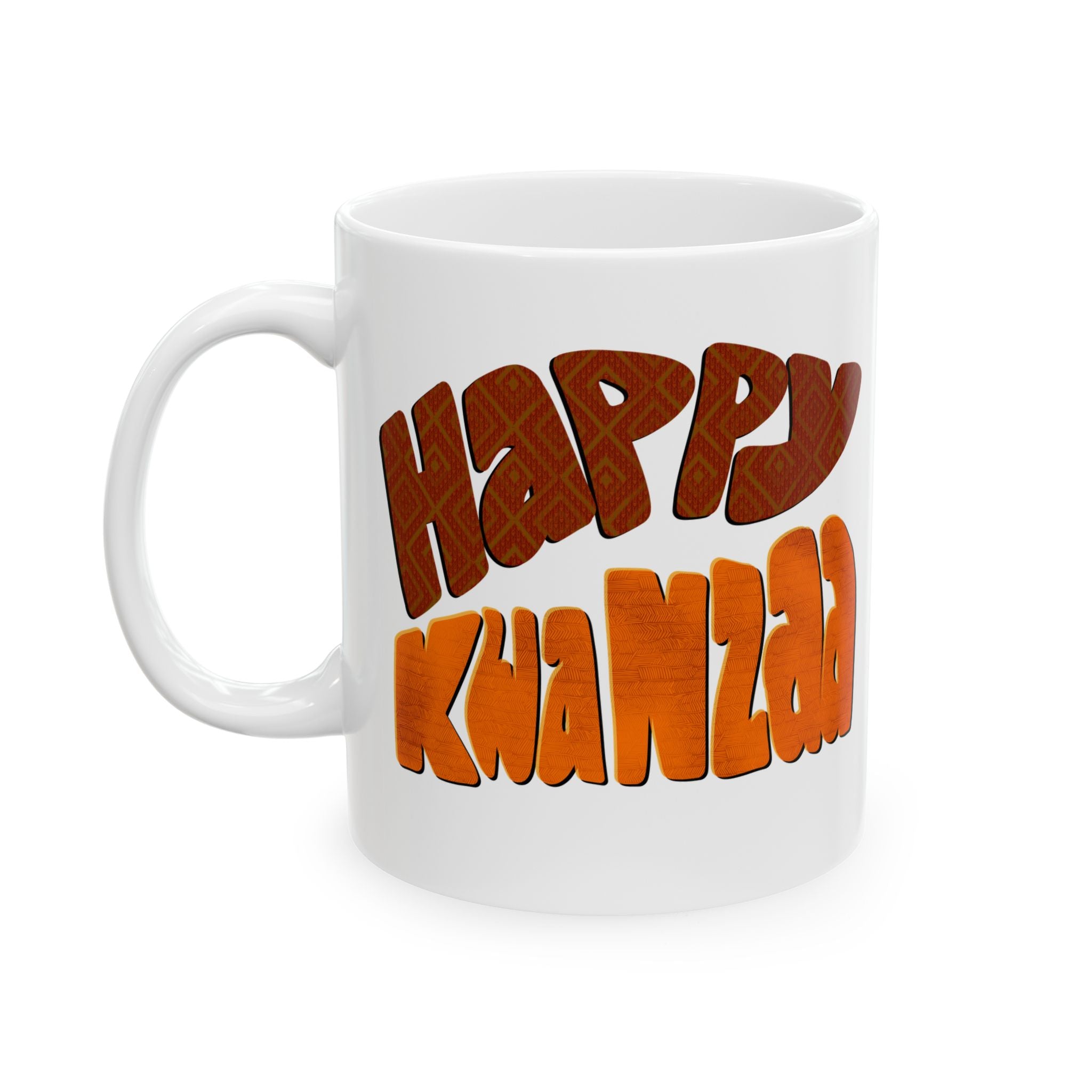 HAPPY KWANZAA Ceramic Mug, (11oz,)