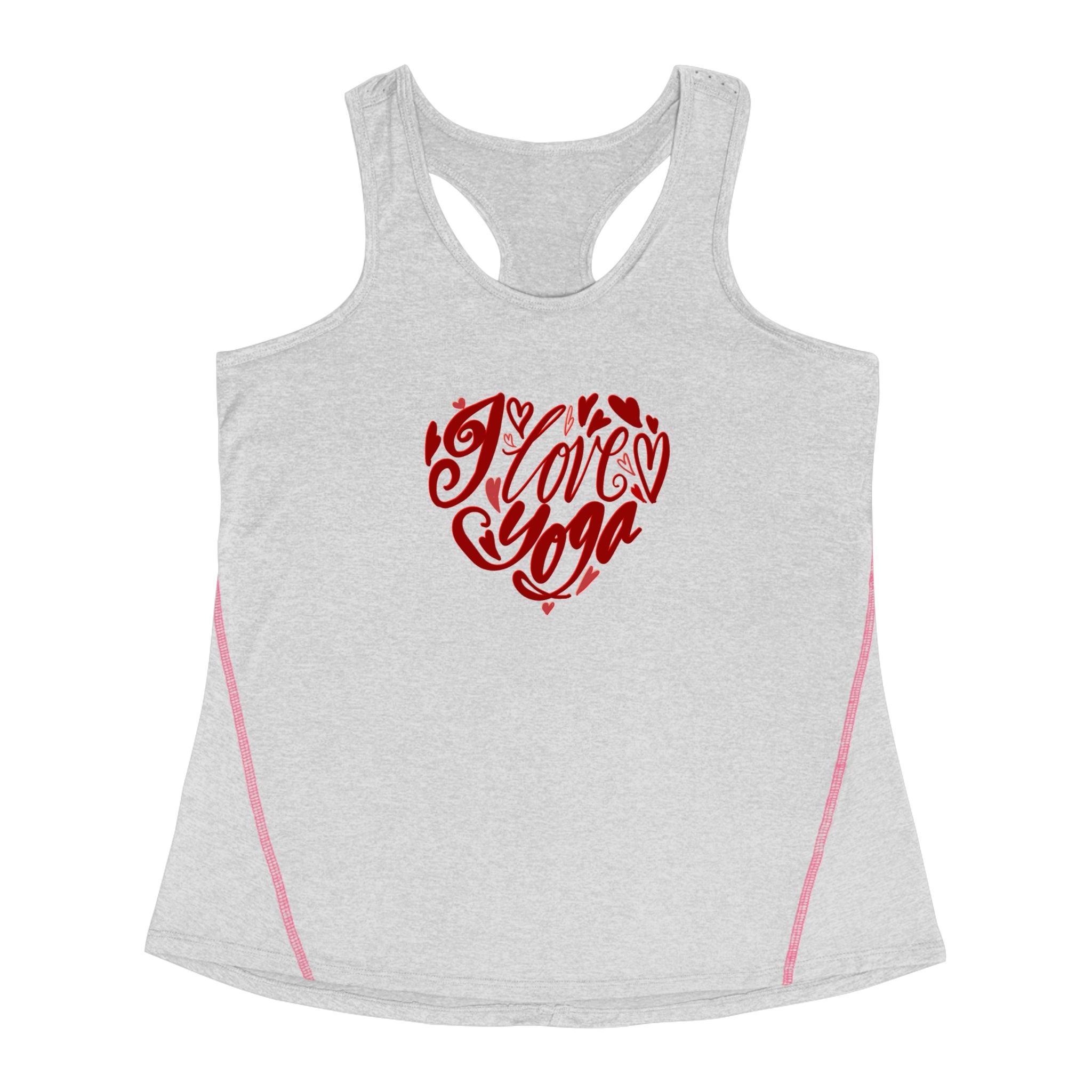 I LOVE YOGA Women's Racerback Sports Top