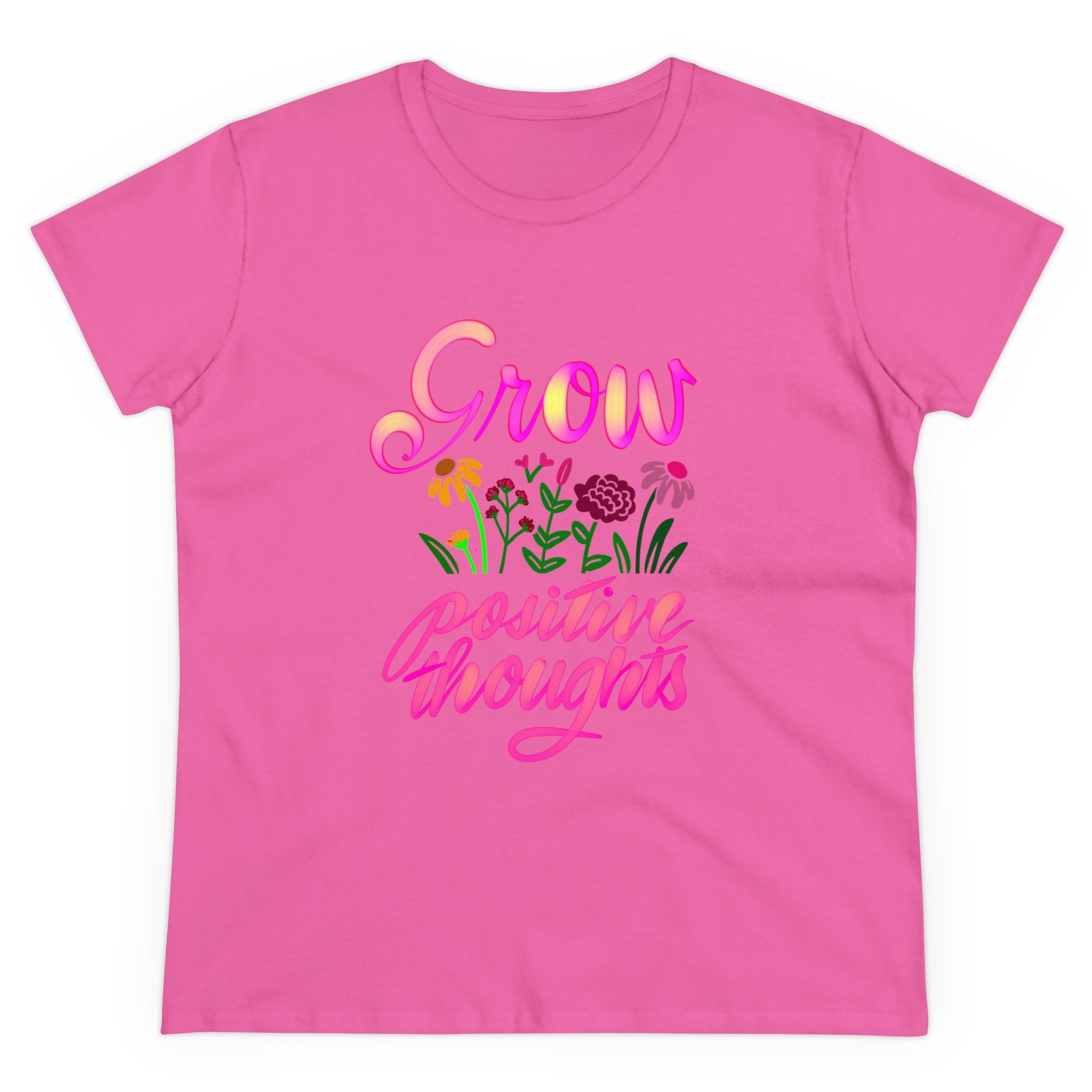 GROW POSITIVE THOUGHTS Cotton Tee