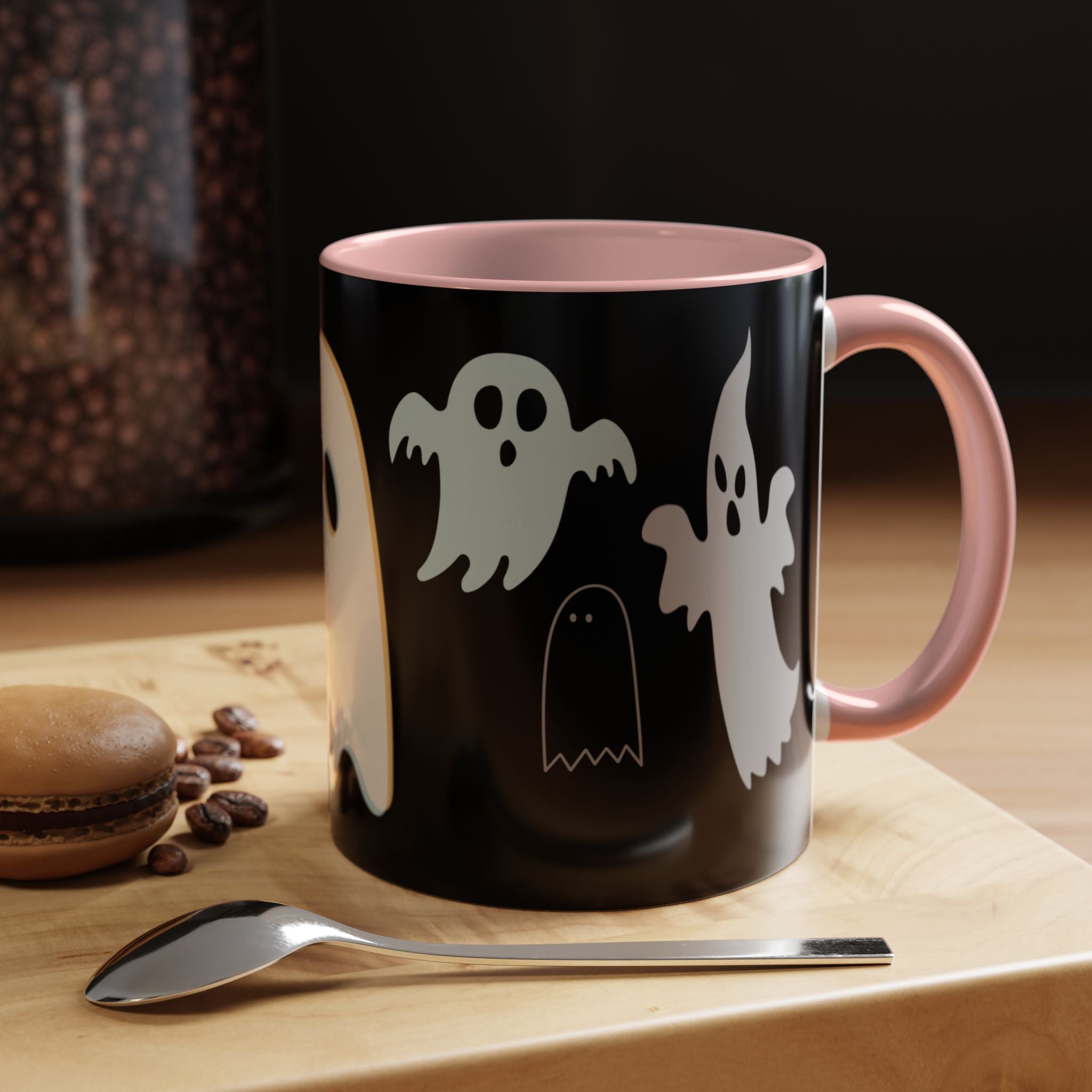 GHOSTIES  Accent Coffee Mug ( 11 ounce)