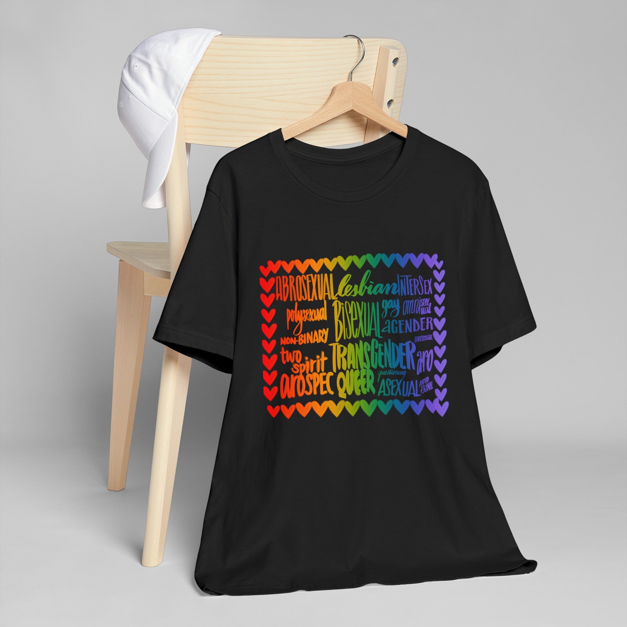 LGBTQIA+ Unisex Jersey T-Shirt