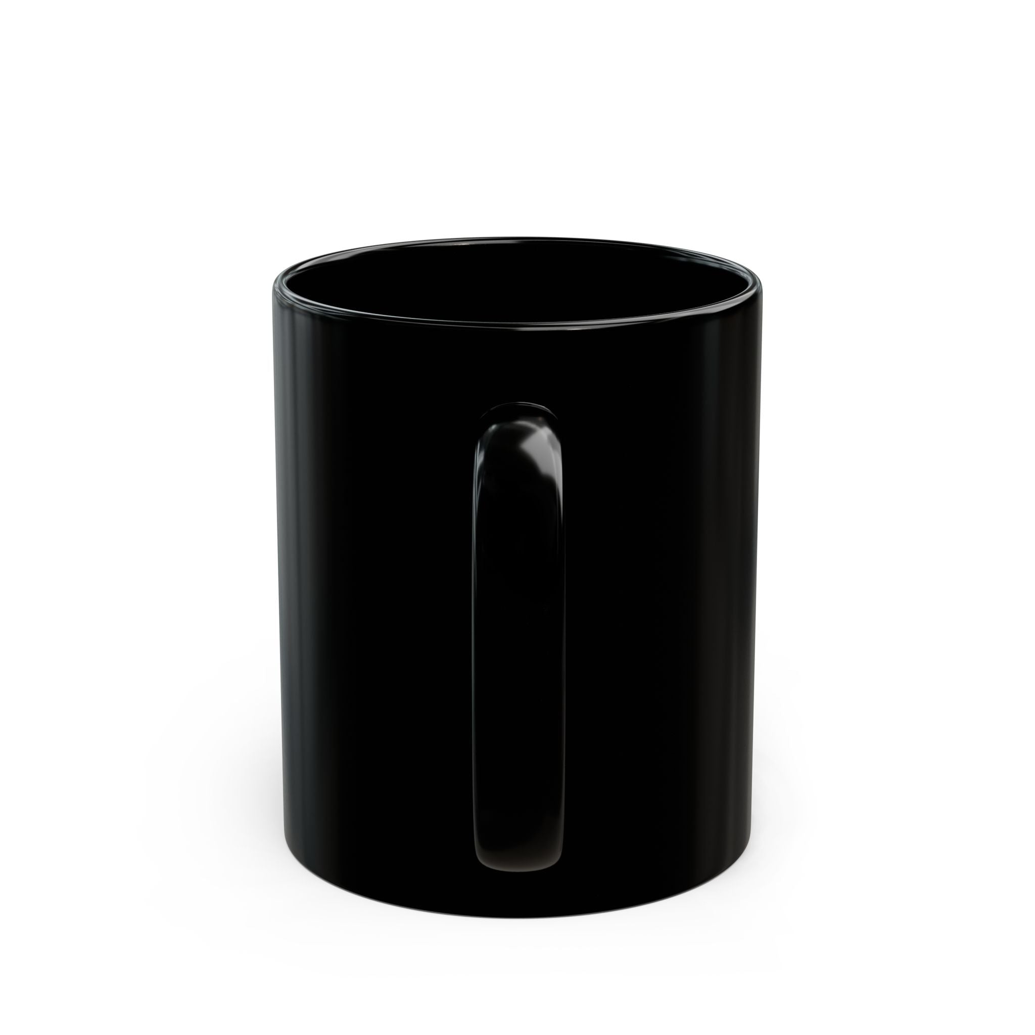 VERY MERRY Black Mug (11oz)