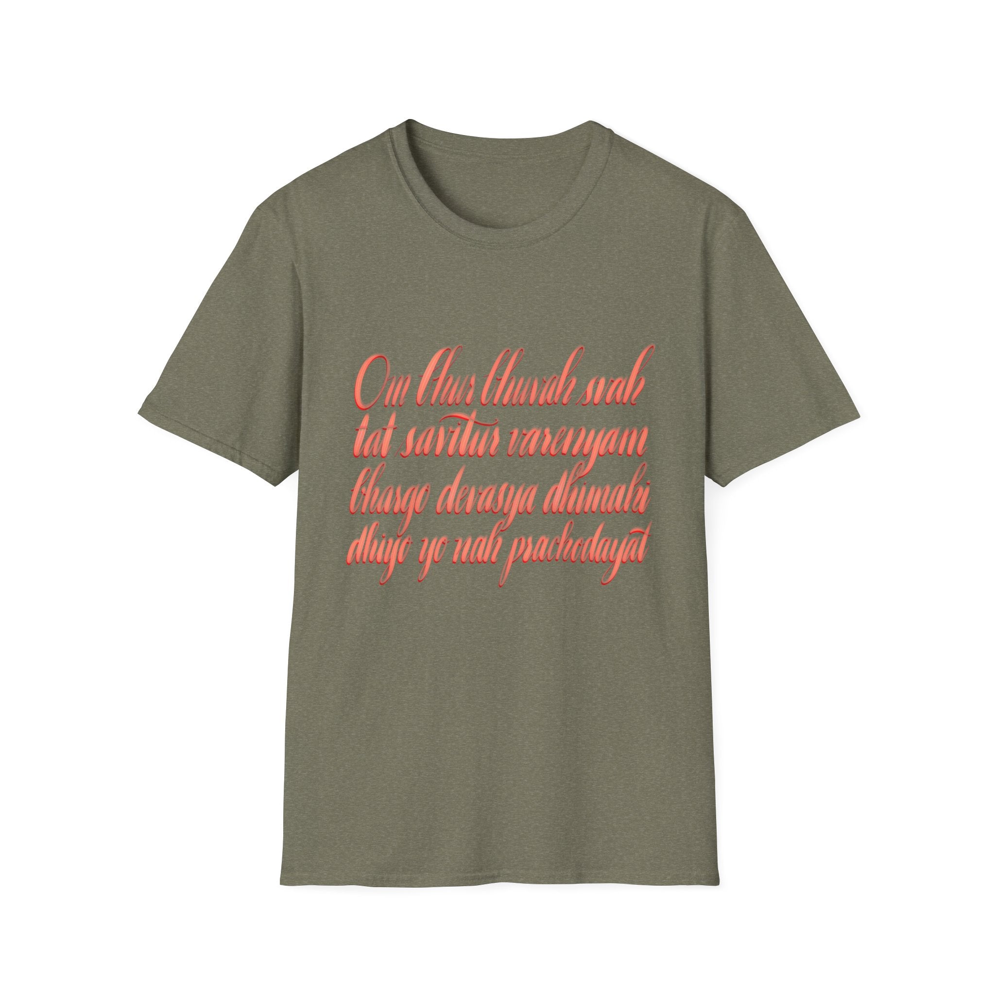 Spiritual Affirmation Unisex Softstyle T-Shirt - Inspirational Quote Tee