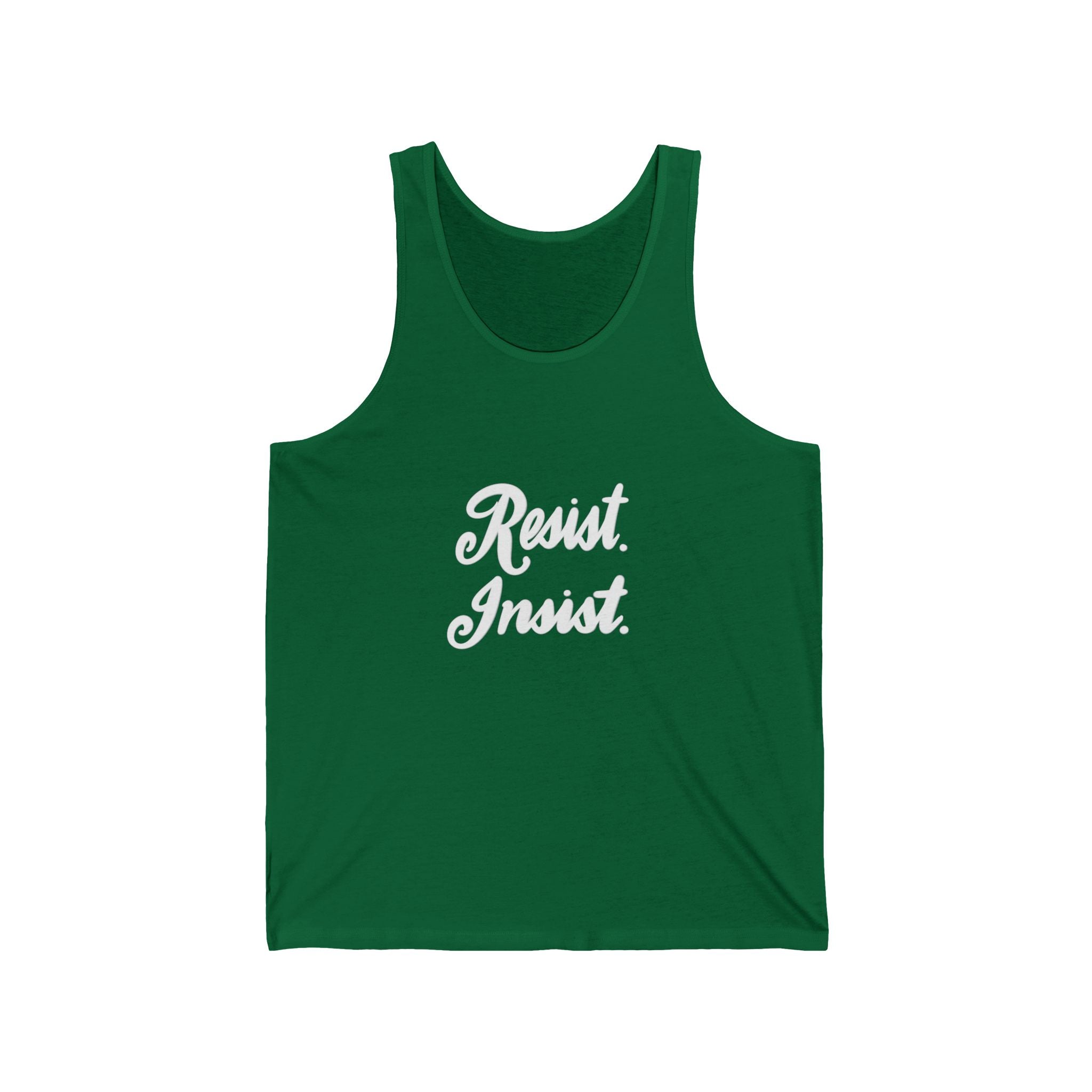 Resist. Insist. Tank Top —  Social Justice March Muscle Tee