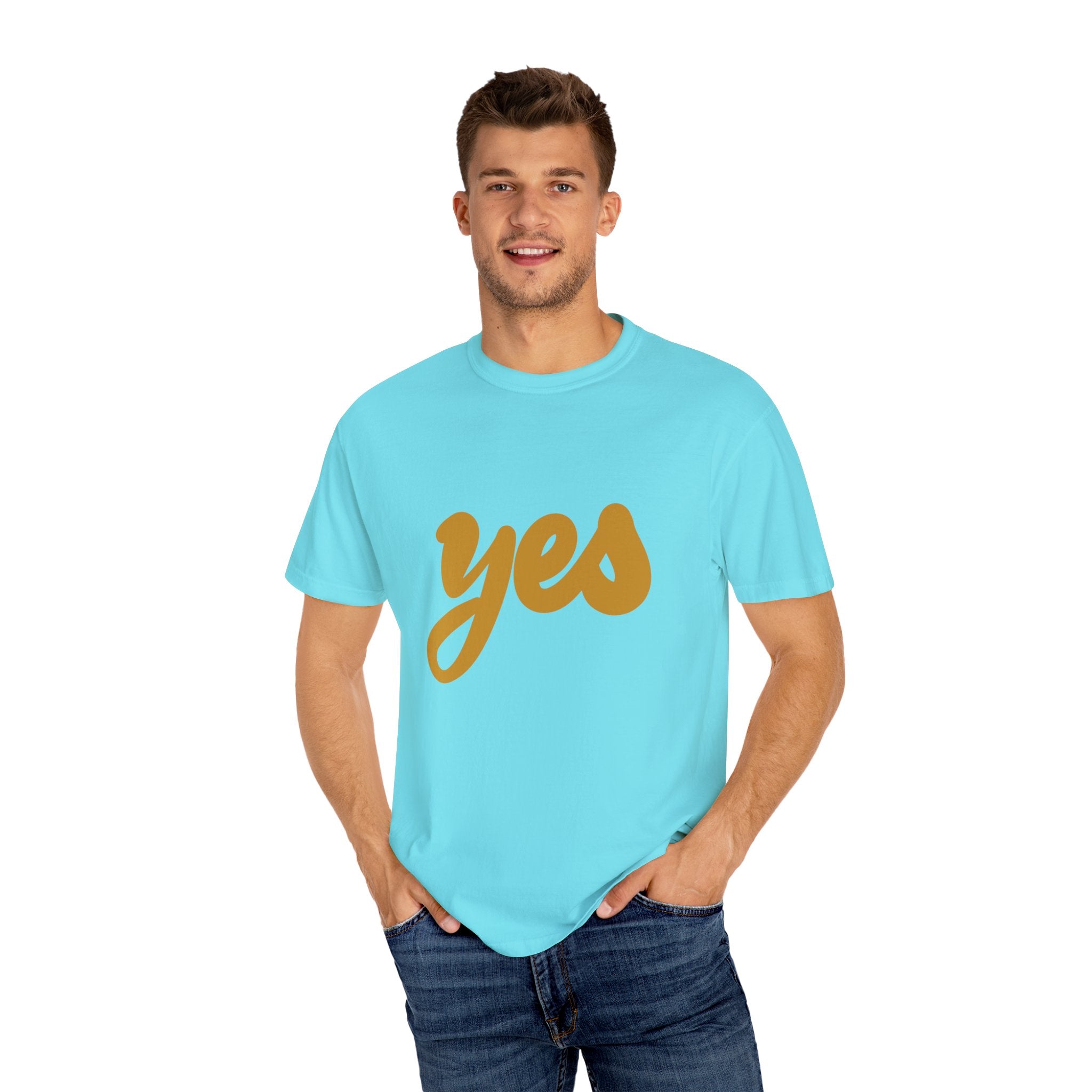 YES Unisex Garment-Dyed T-shirt