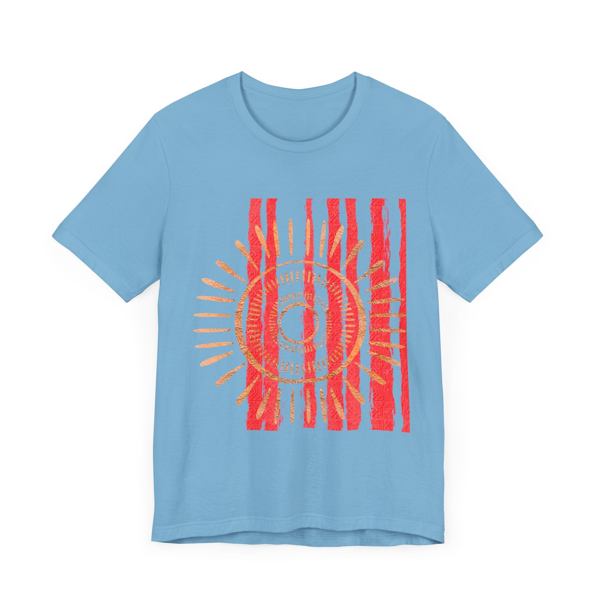 Sunrise Vibes Unisex Jersey Short Sleeve Tee - Bright Summer Graphic Design