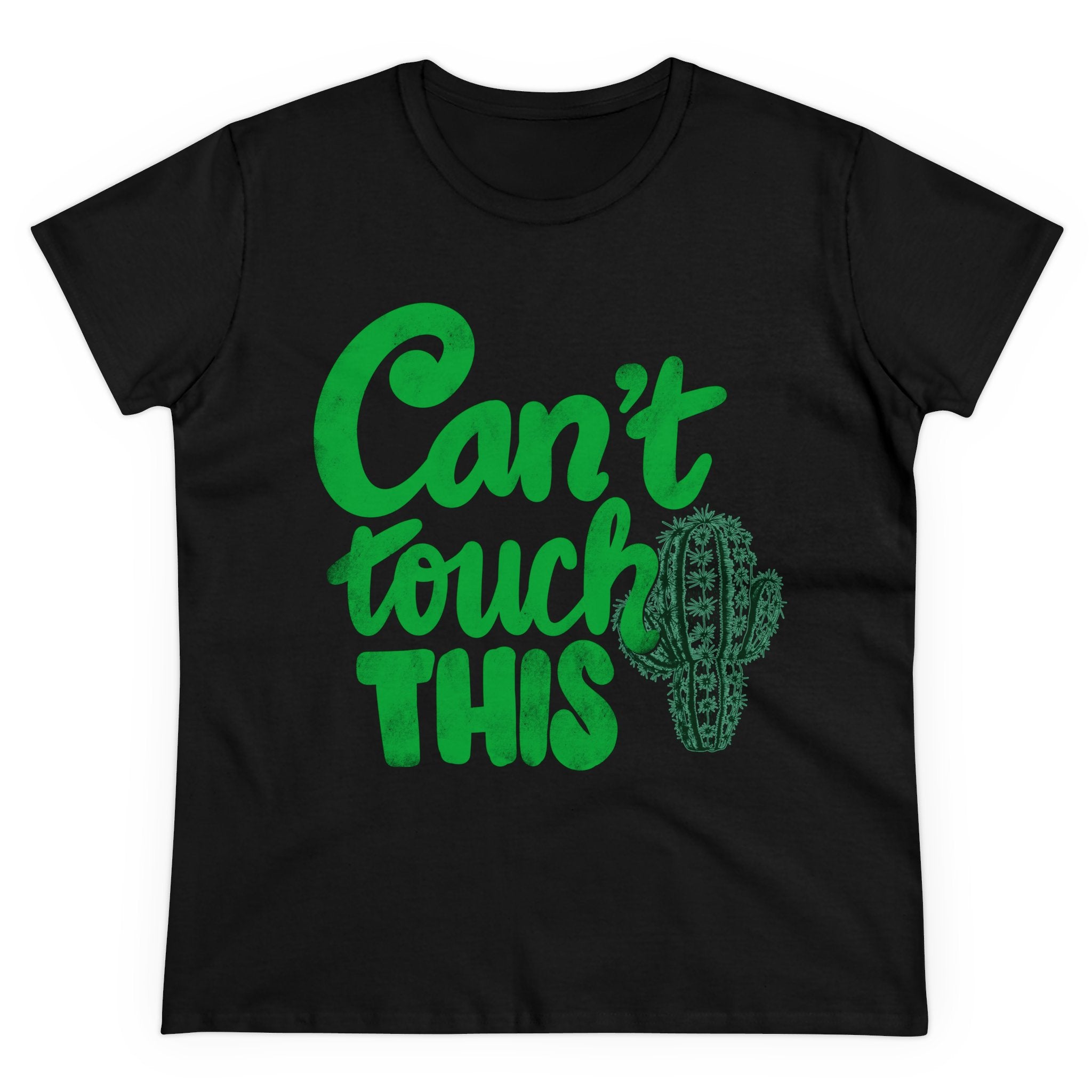 CAN’T TOUCH THIS PUNNY Women's Midweight Cotton Tee