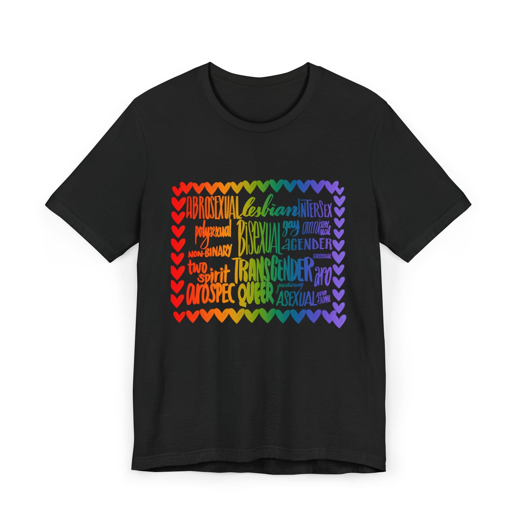 LGBTQIA+ Unisex Jersey T-Shirt