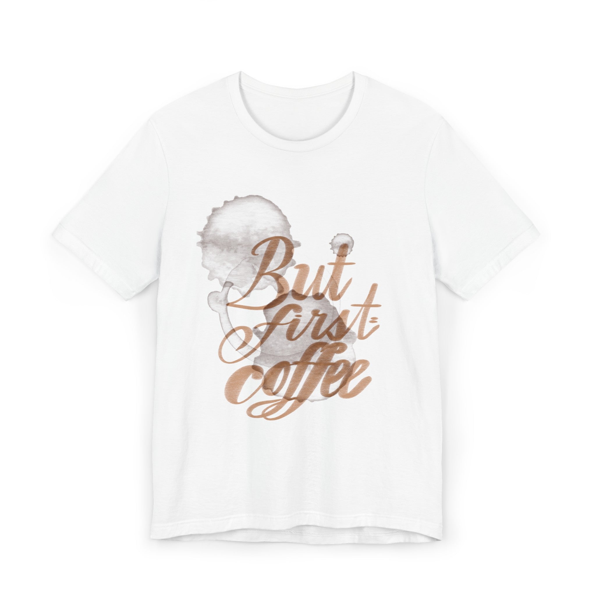 BUT FIRST Unisex Jersey T-Shirt