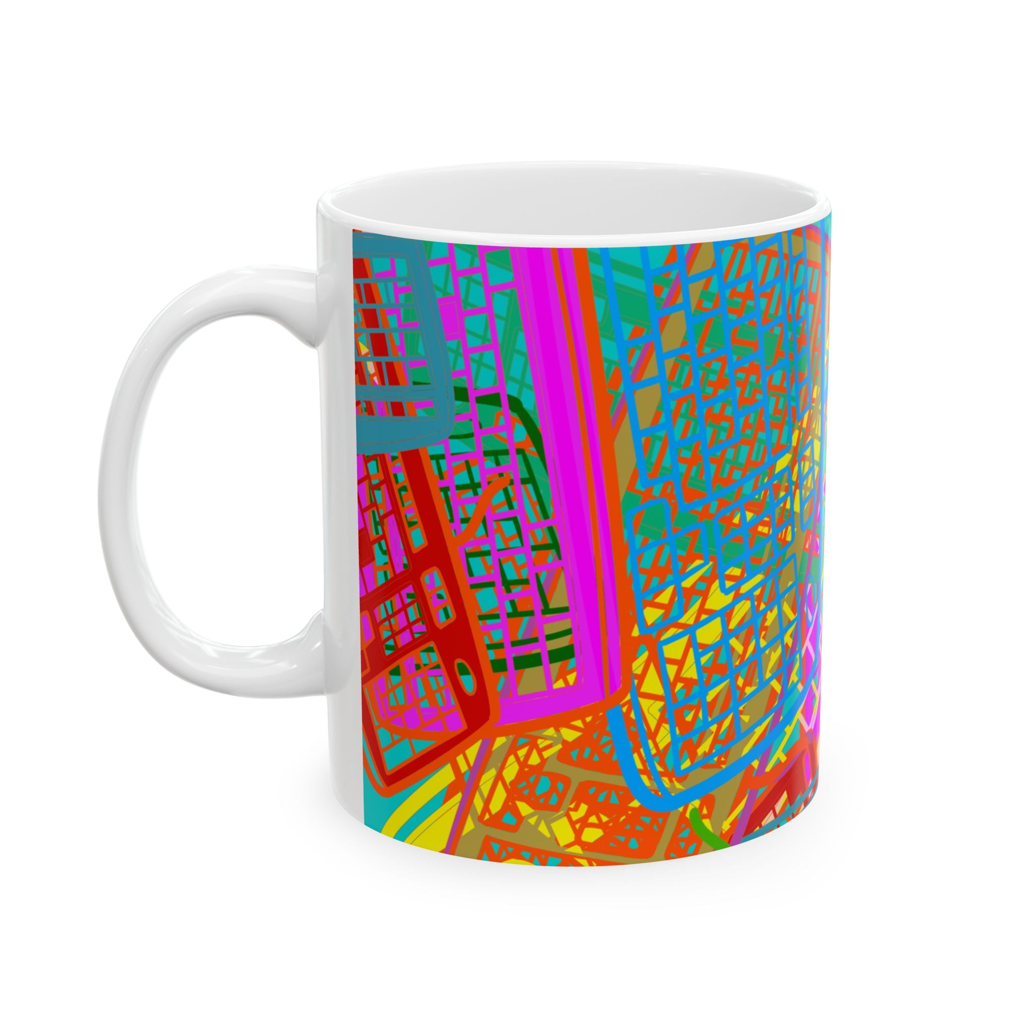 KEYBOARDING Ceramic Mug, (11oz,)