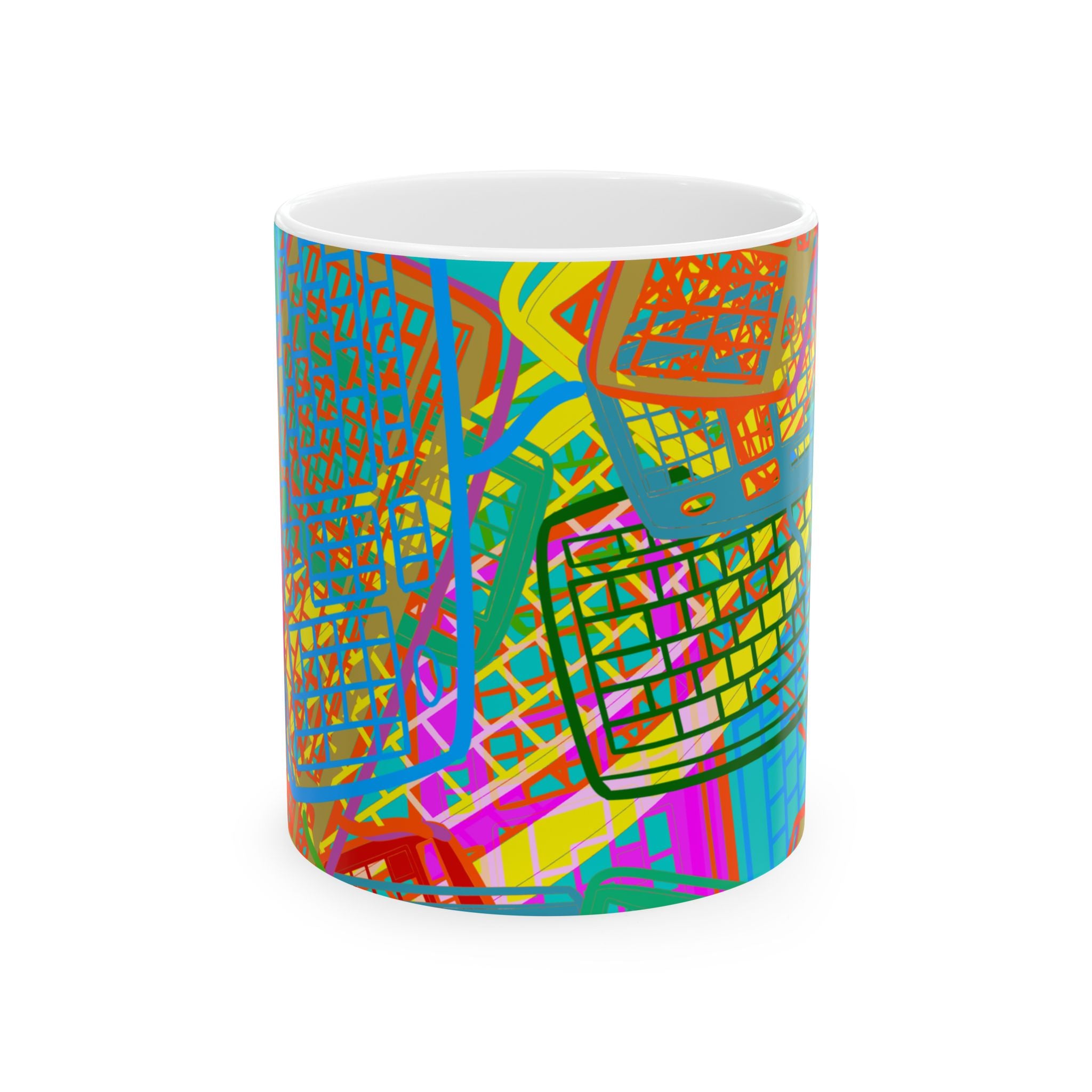 KEYBOARDING Ceramic Mug, (11oz,)