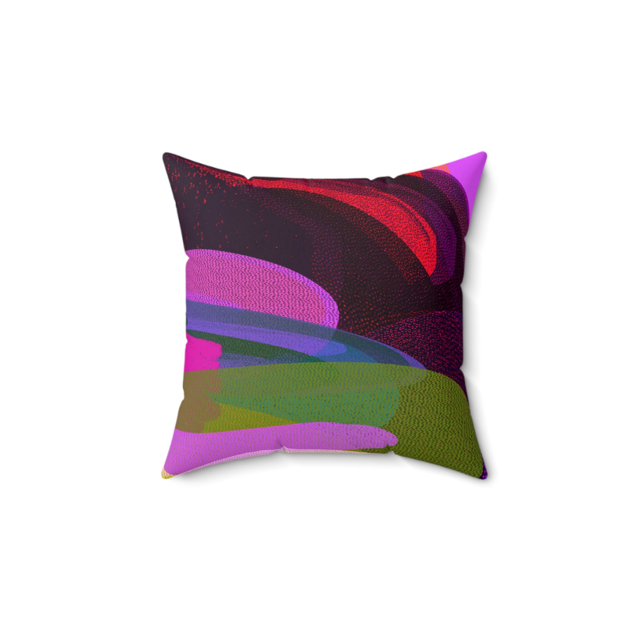 Spun Polyester Square Pillow