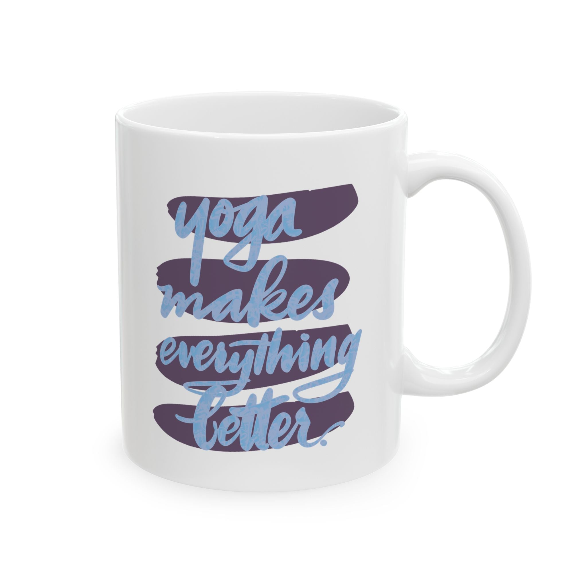 Yoga Ceramic Coffee Mug - 11oz
