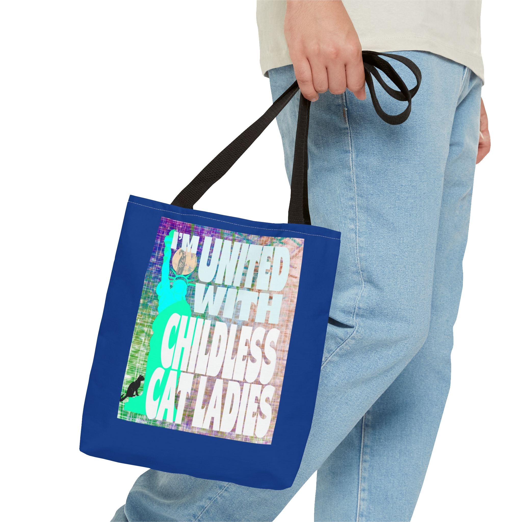 UNITED WITH CHILDLESS CAT LADIES Tote