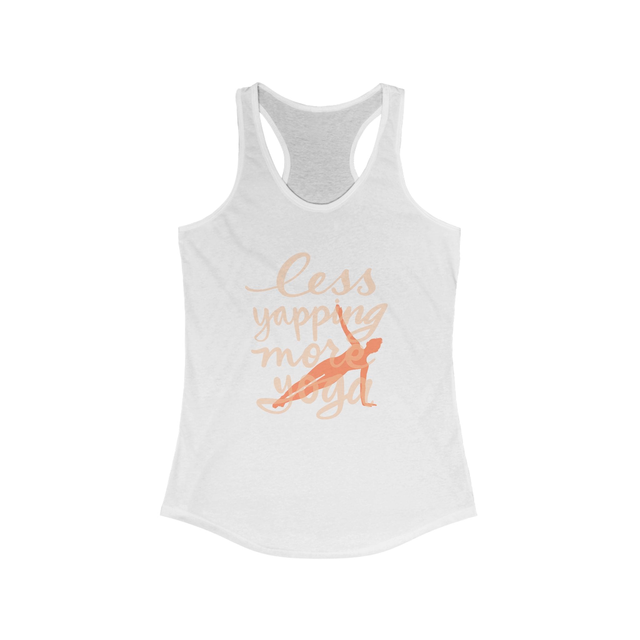 Yoga Inspiration Women's Racerback Tank, Fitness Shirt, Workout Top, Gift for Yogis, Inspirational Tank Top